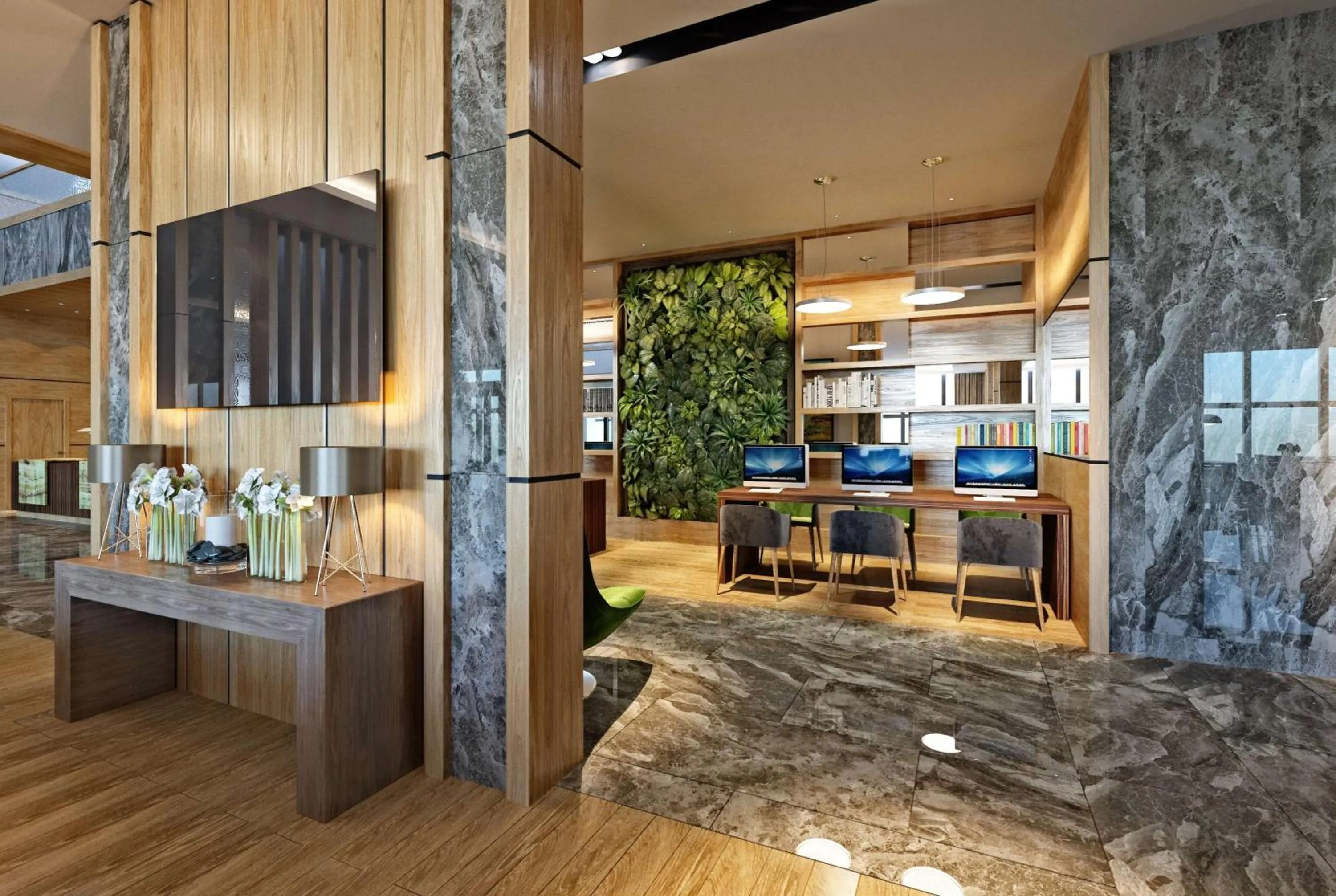 On site in Wyndham Garden Astana