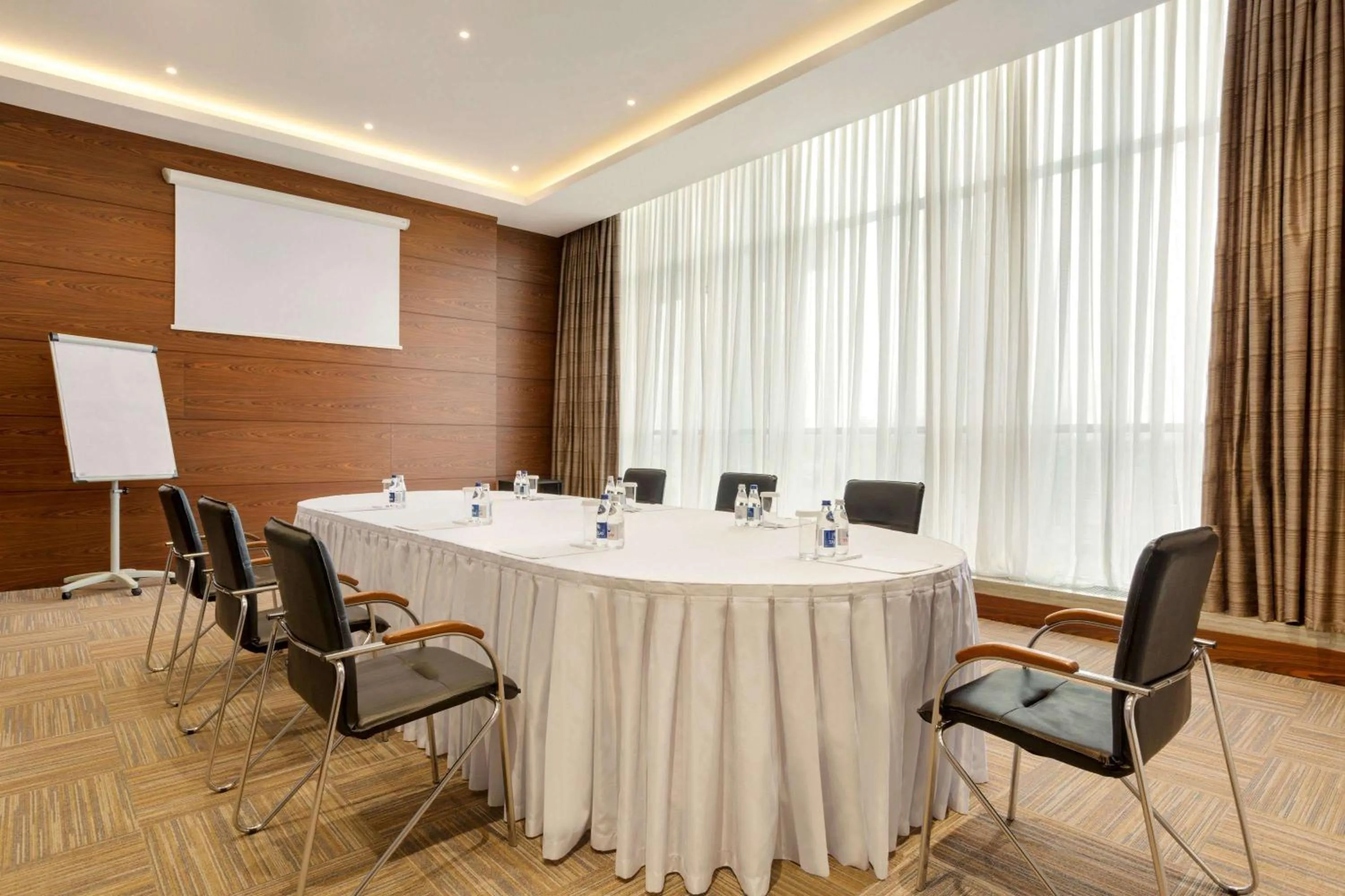 On site in Wyndham Garden Astana