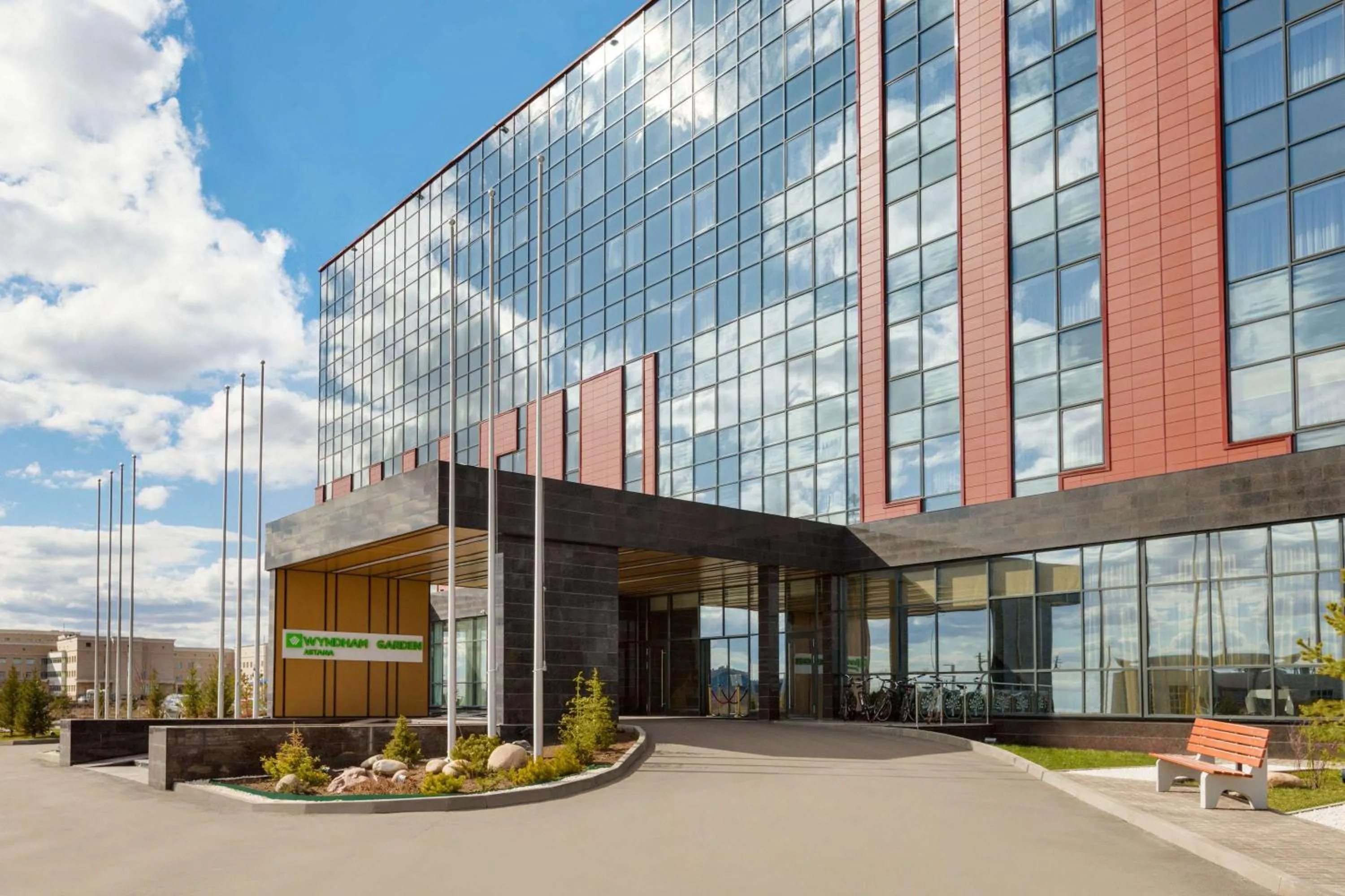 Property building in Wyndham Garden Astana