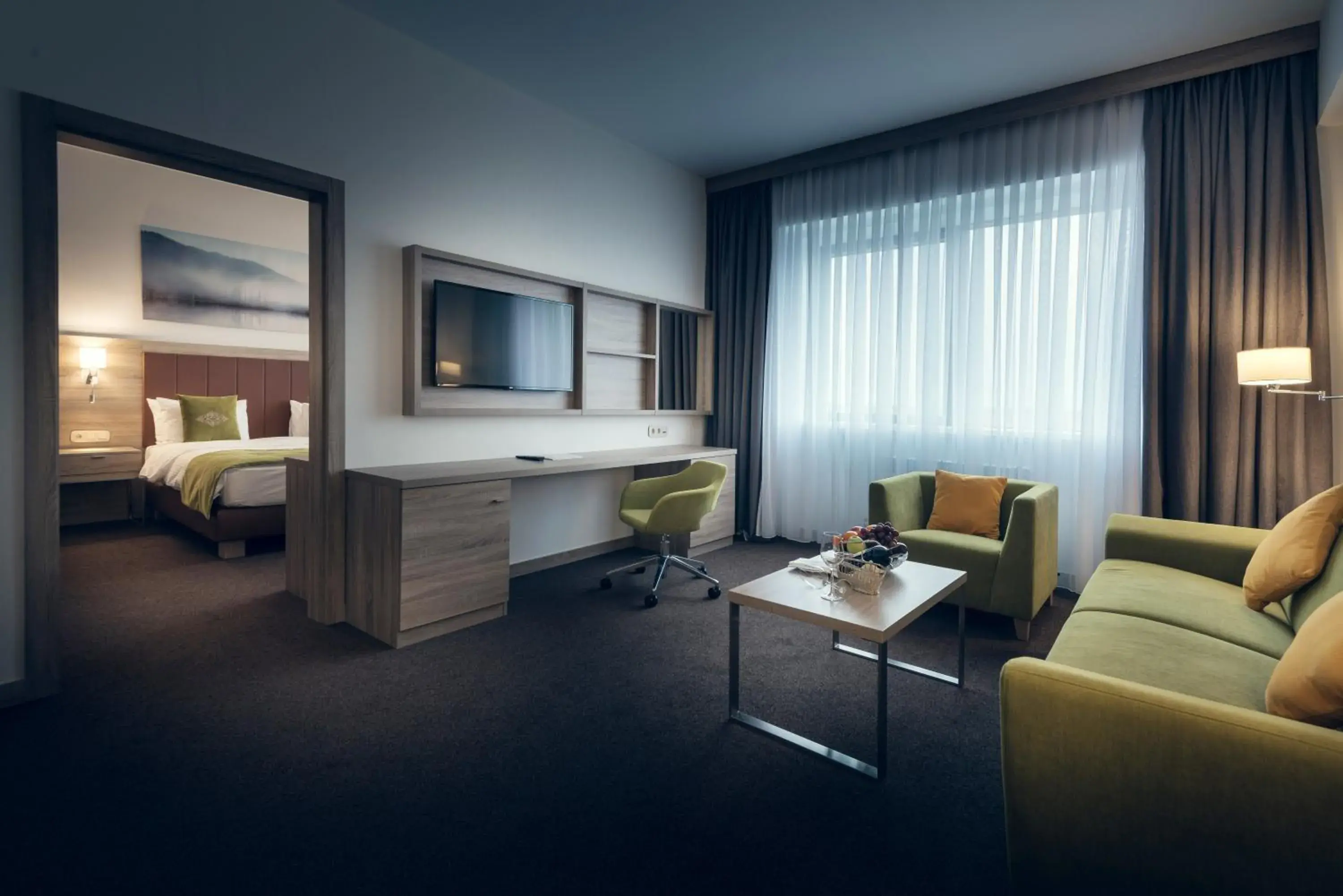 Non Smoking 1 King Bed Business Suite - single occupancy in Wyndham Garden Astana Non Smoking 1 King Bed Business Suite - single occupancy in Wyndham Garden Astana