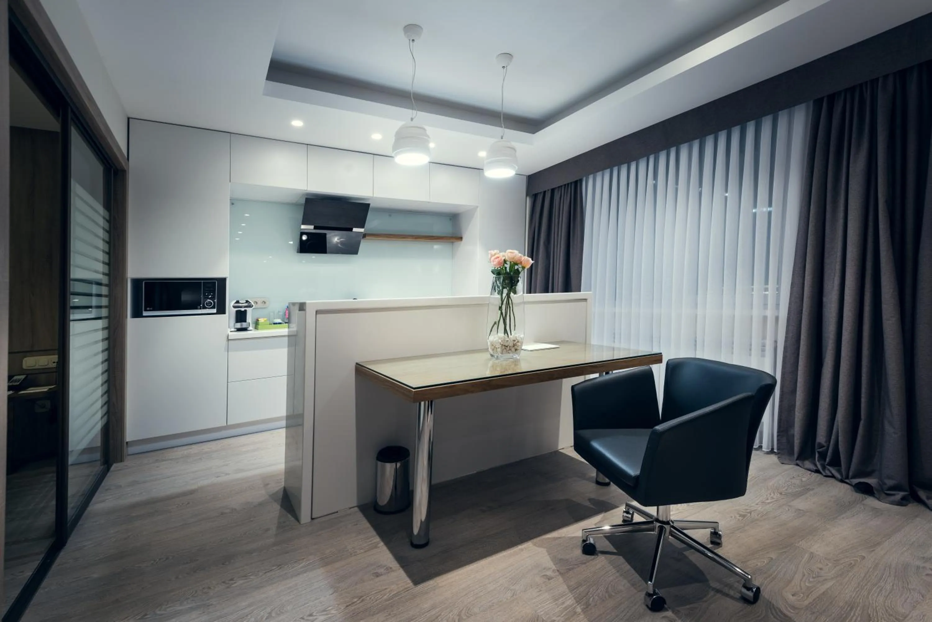 Night in Wyndham Garden Astana