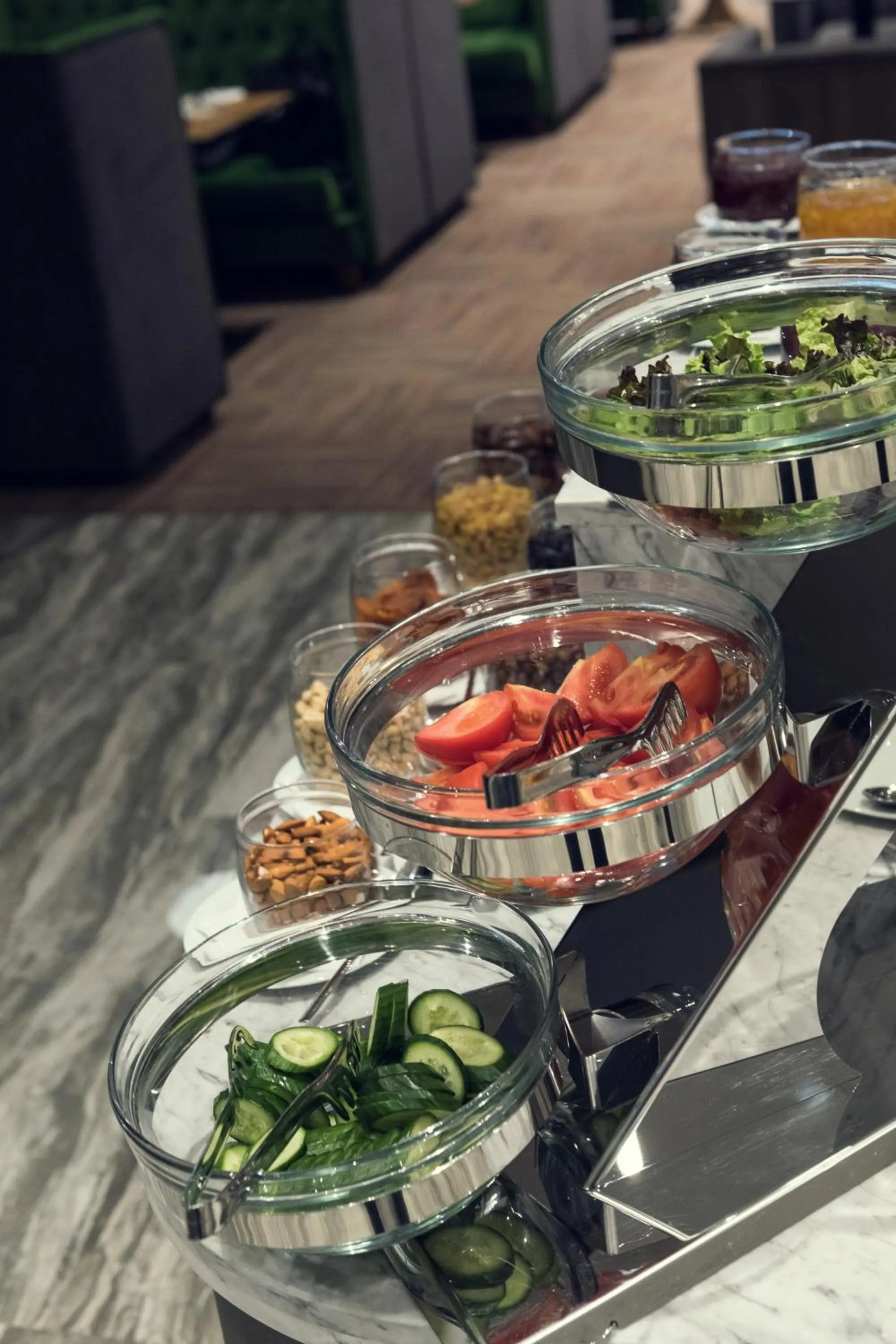 Food close-up in Wyndham Garden Astana