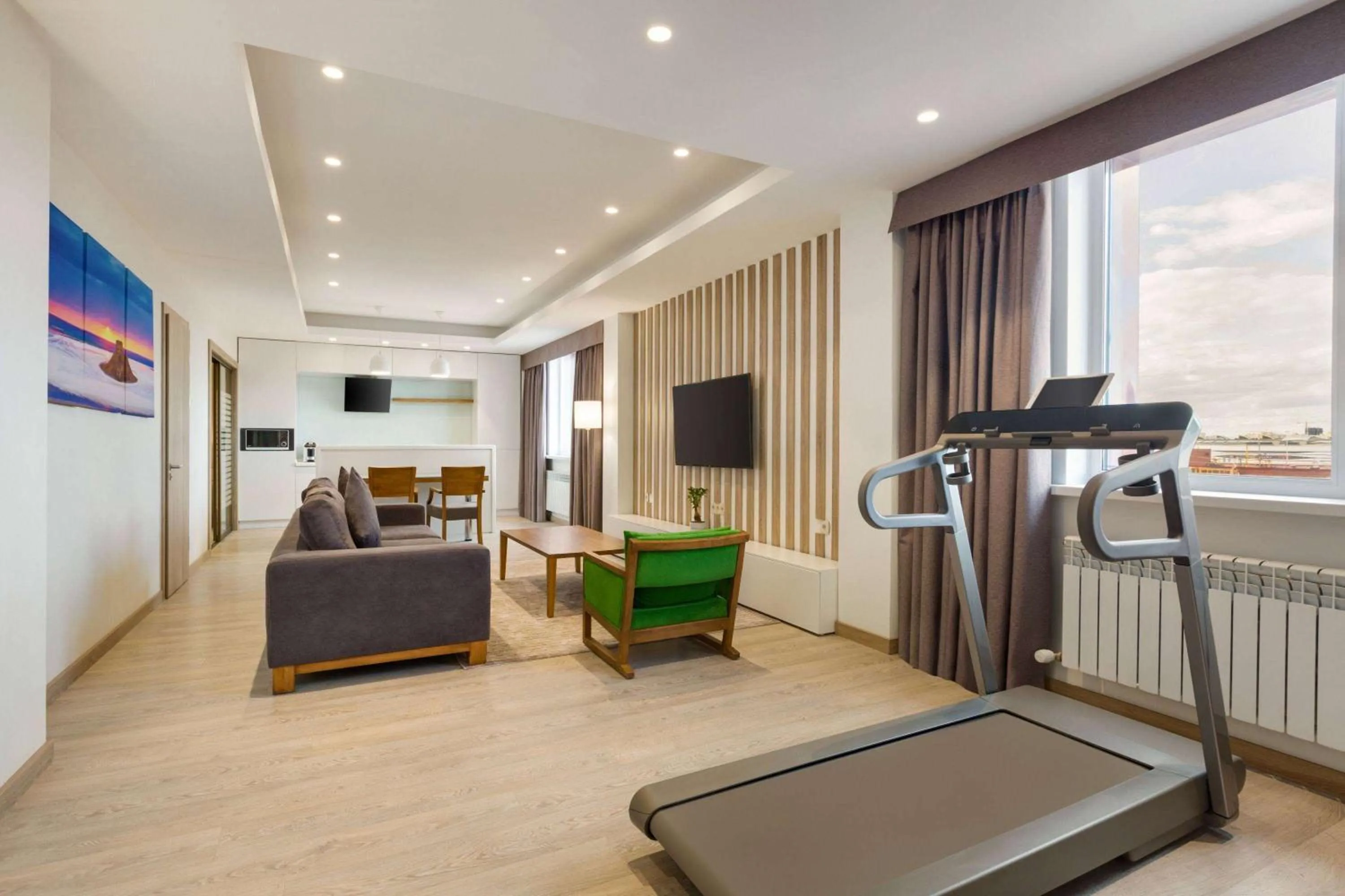 Bed in Wyndham Garden Astana