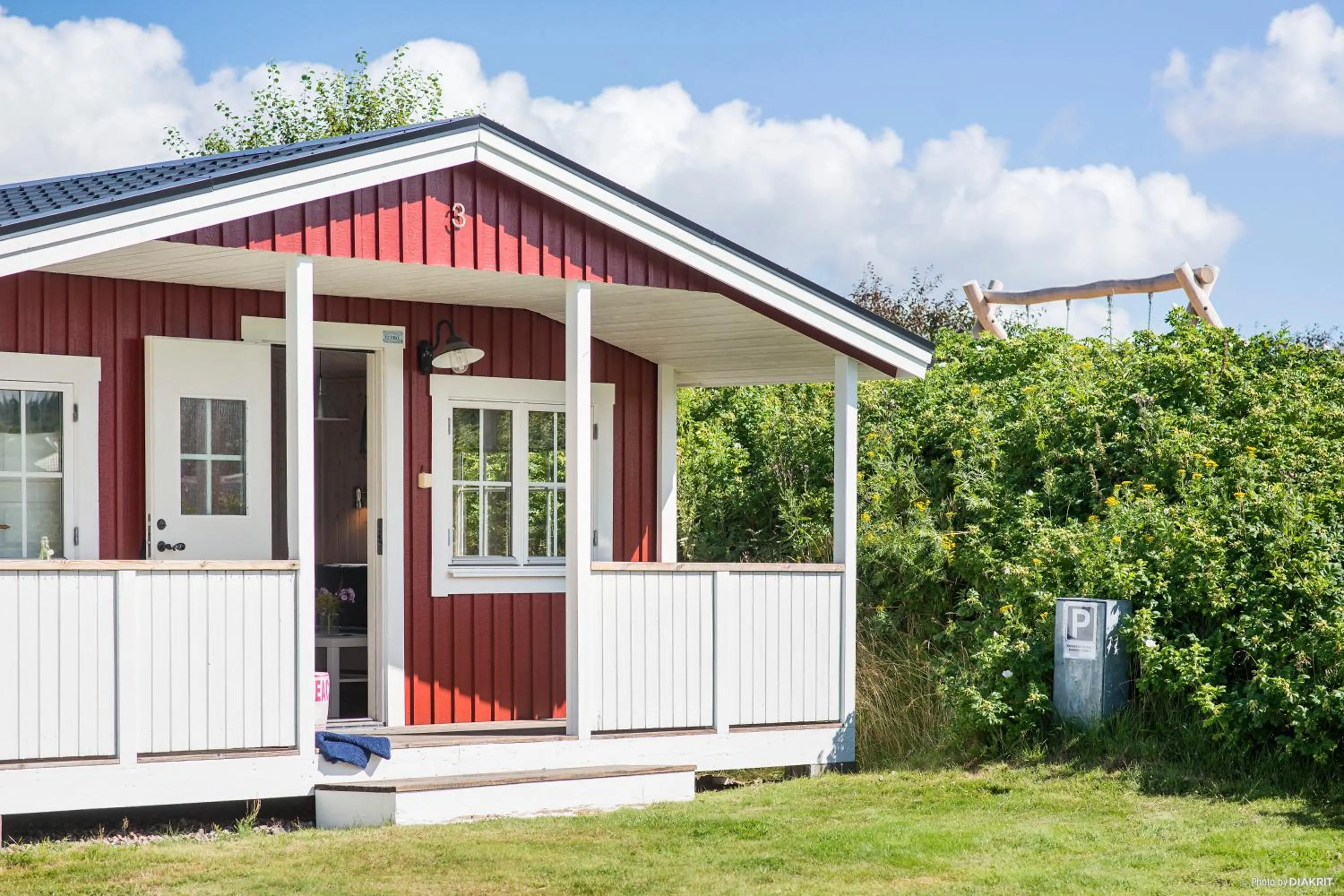 Property building in First Camp Kärradal-Varberg