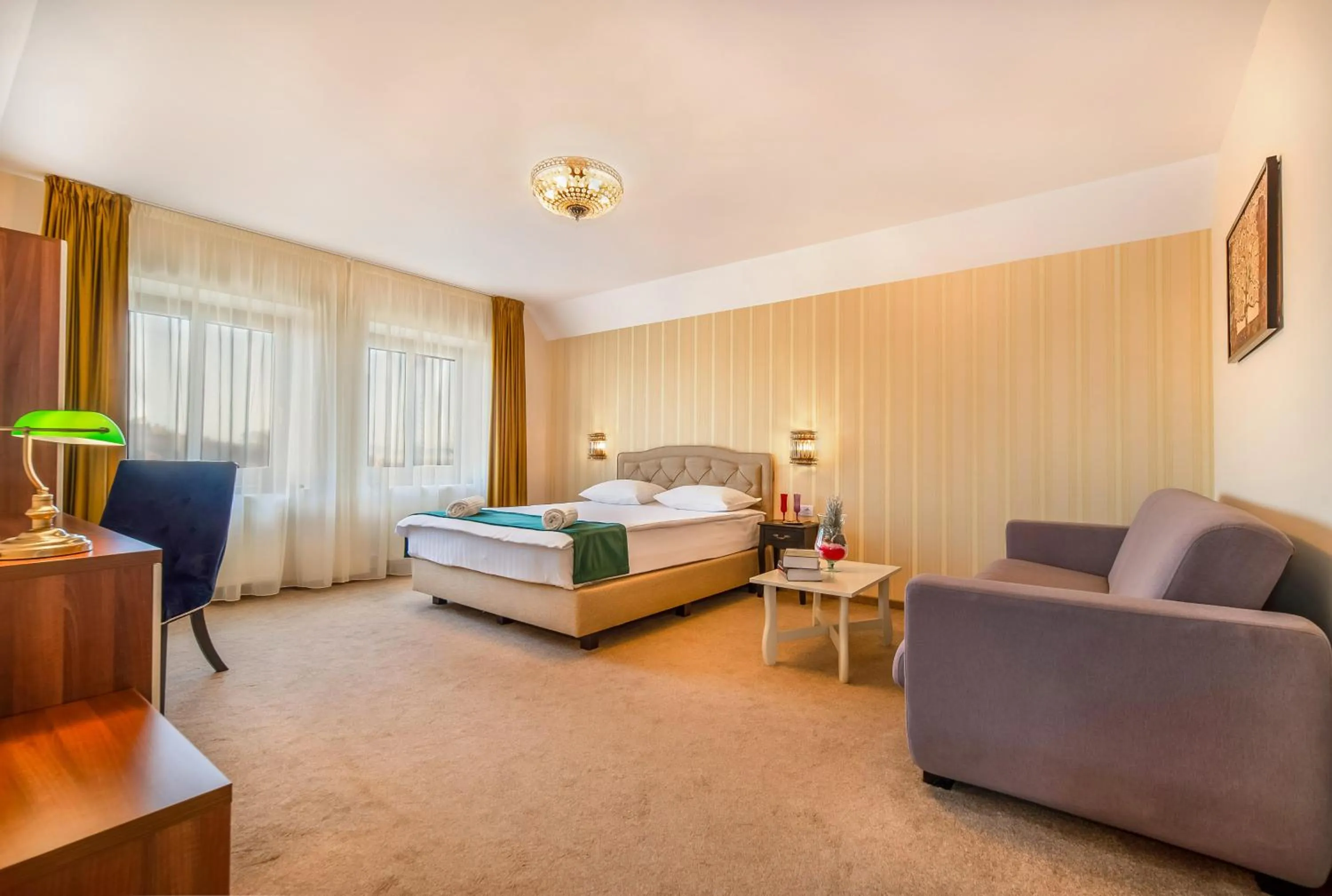 Living room, Bed in Casa Moritz