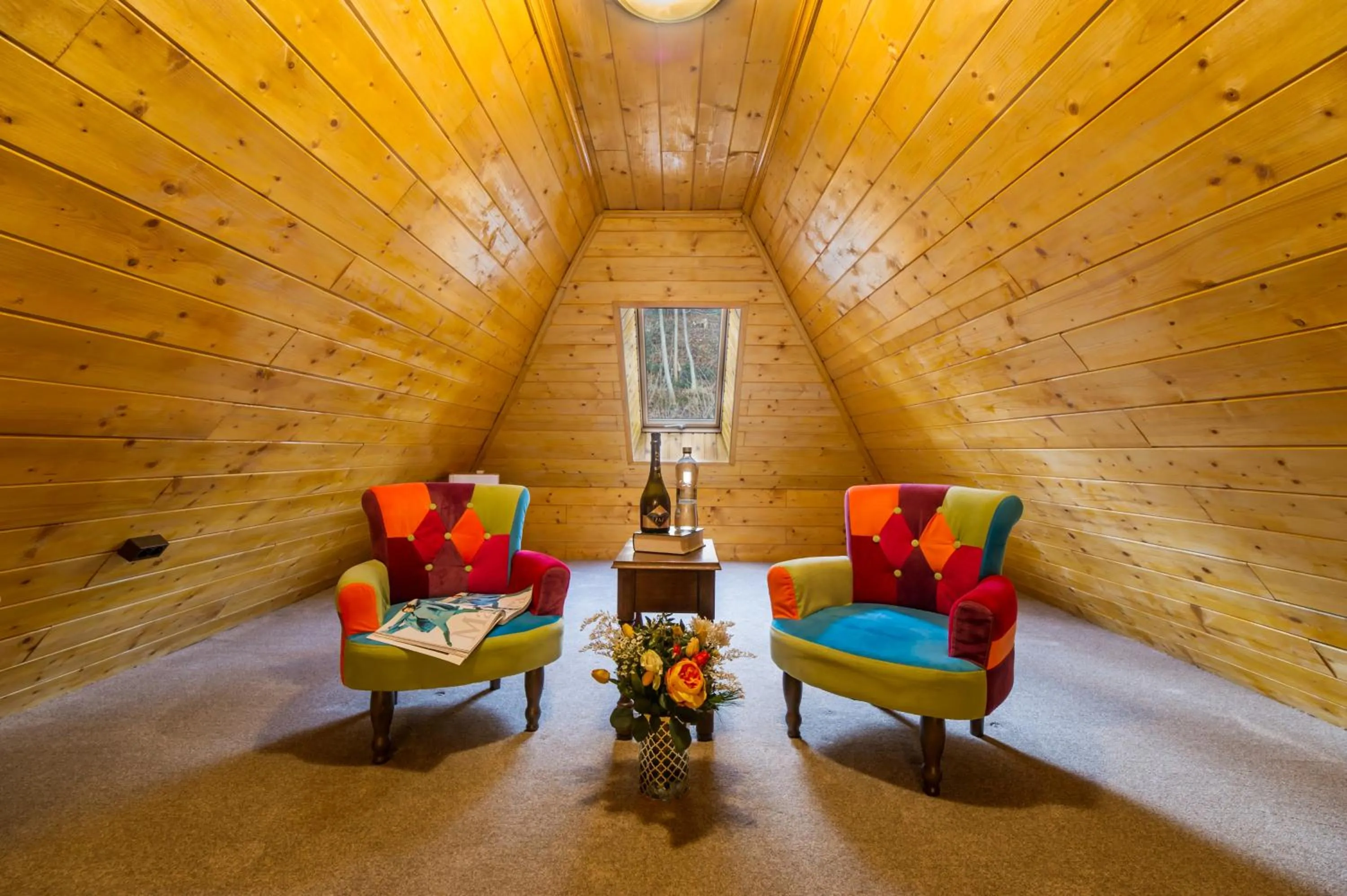 Living room in Casa Moritz