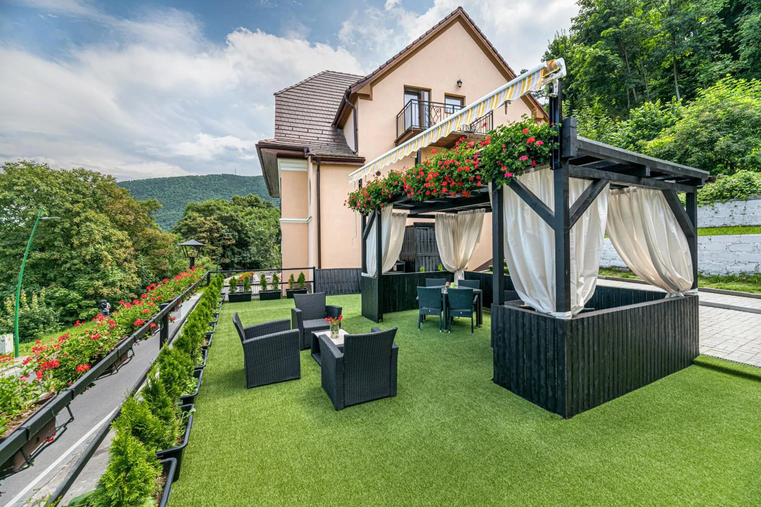 Bird's eye view in Casa Moritz