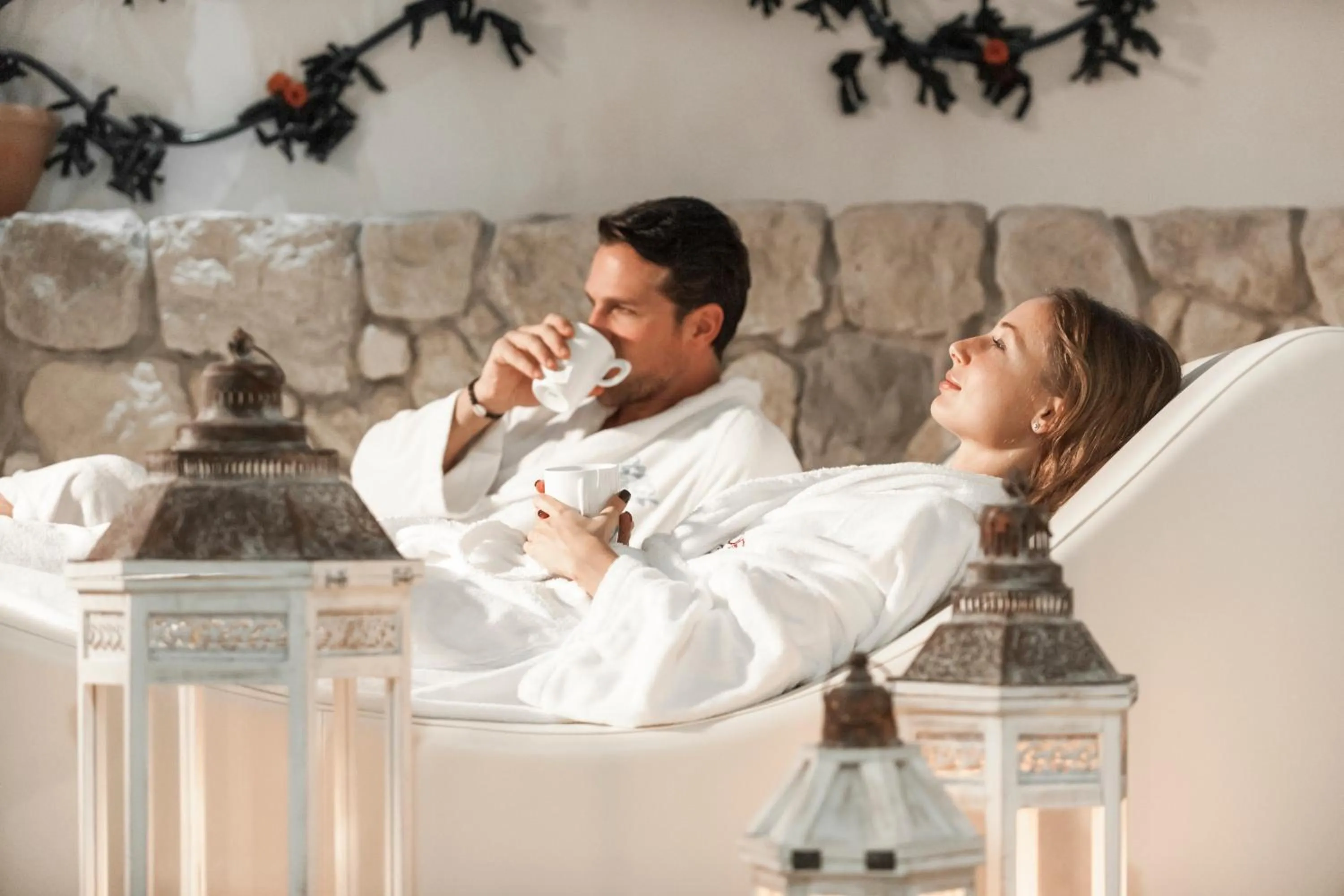 Spa and wellness centre/facilities in Parc Hotel Flora S