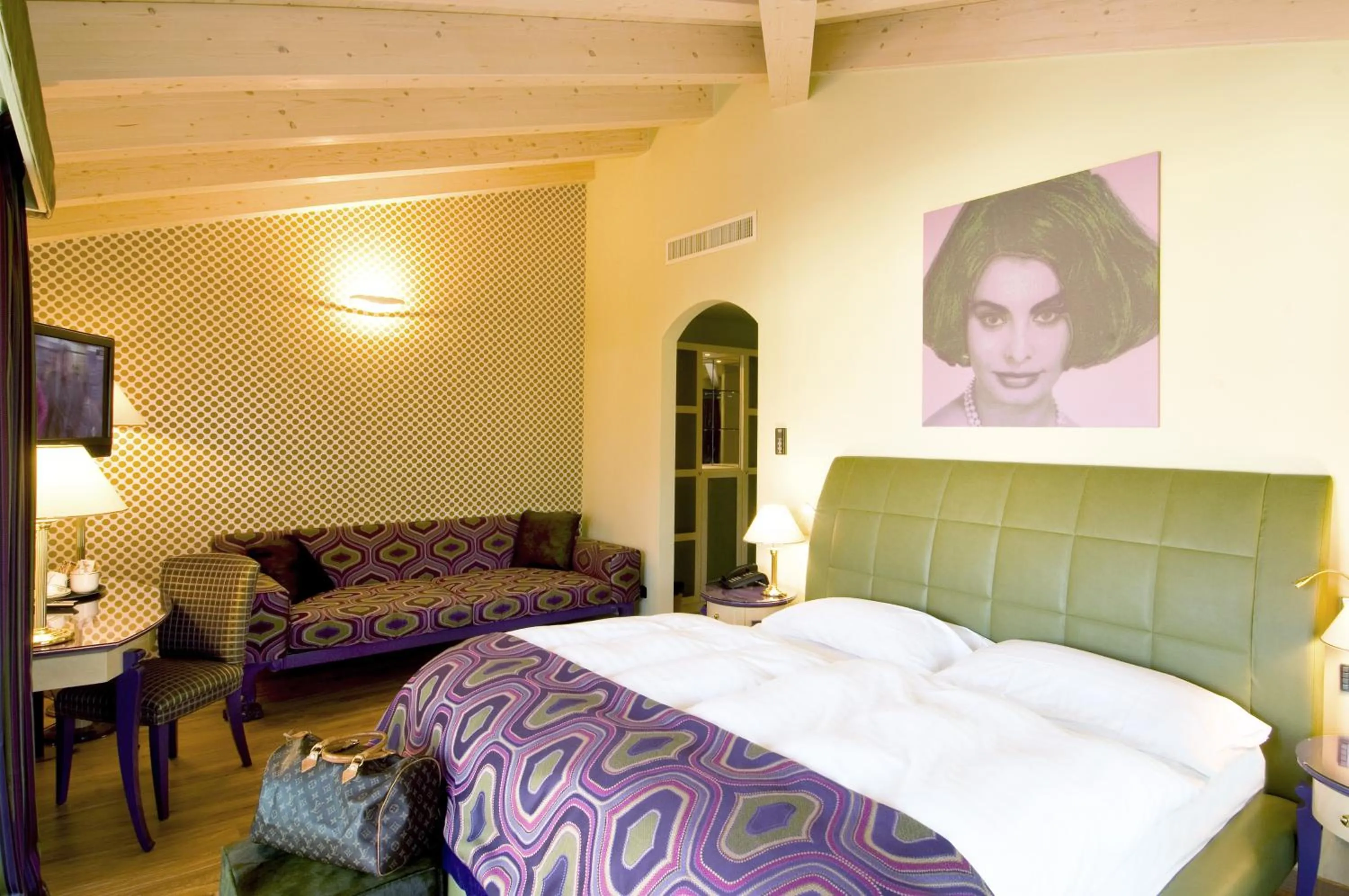 Photo of the whole room, Bed in Parc Hotel Flora S
