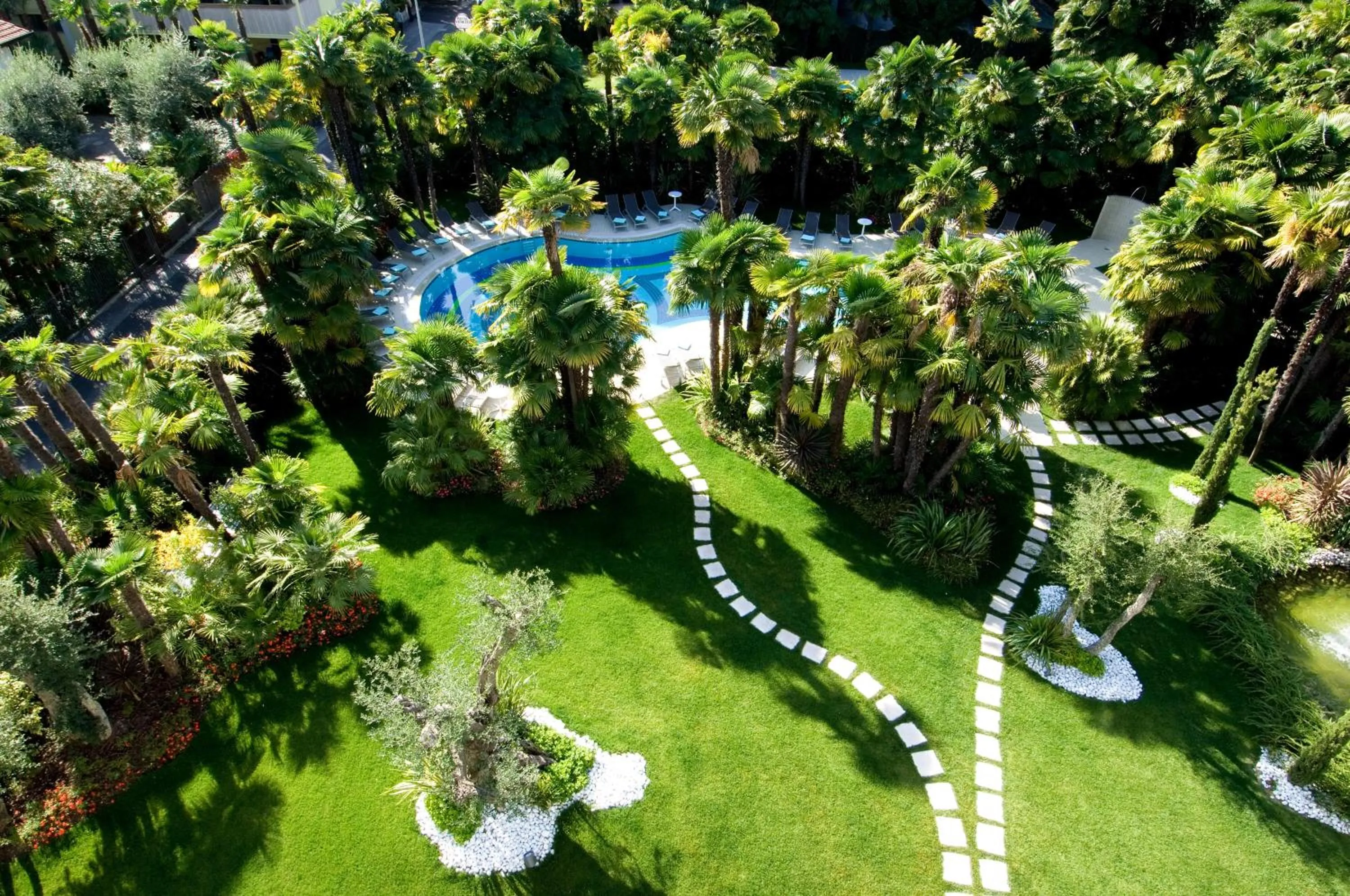 Garden in Parc Hotel Flora S