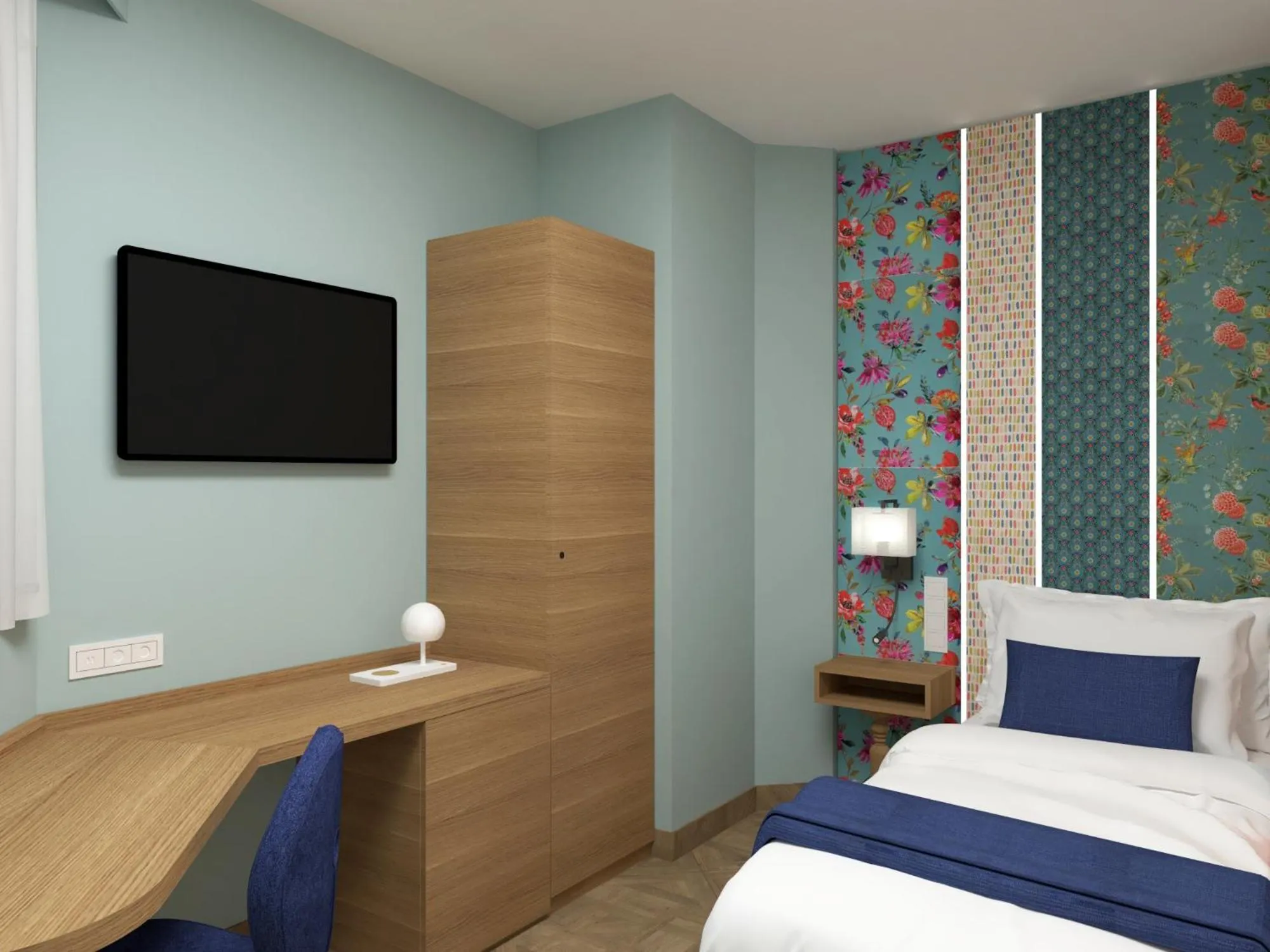 Bedroom, Bed in Parc Hotel Flora S