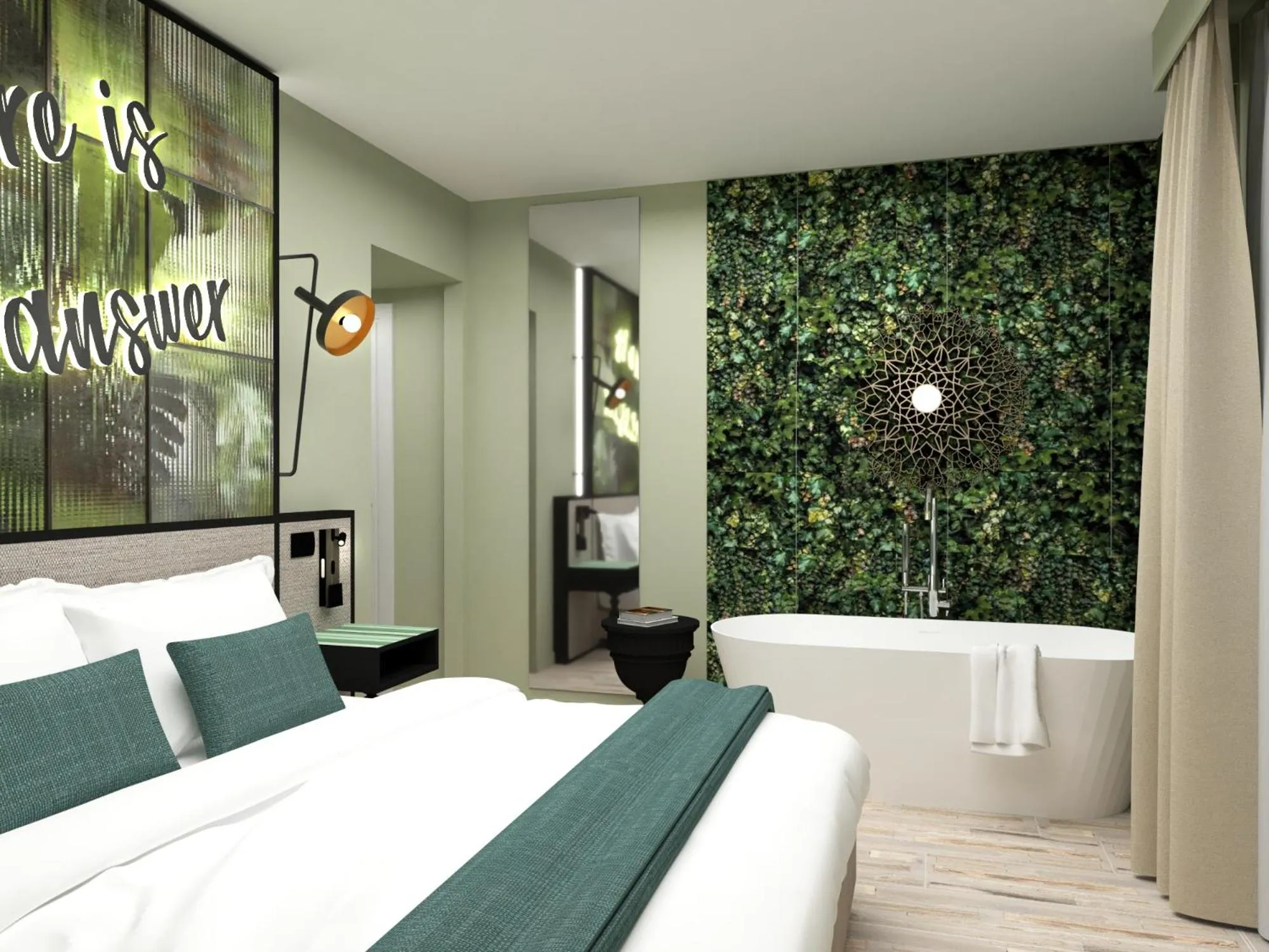 Bedroom, Bed in Parc Hotel Flora S