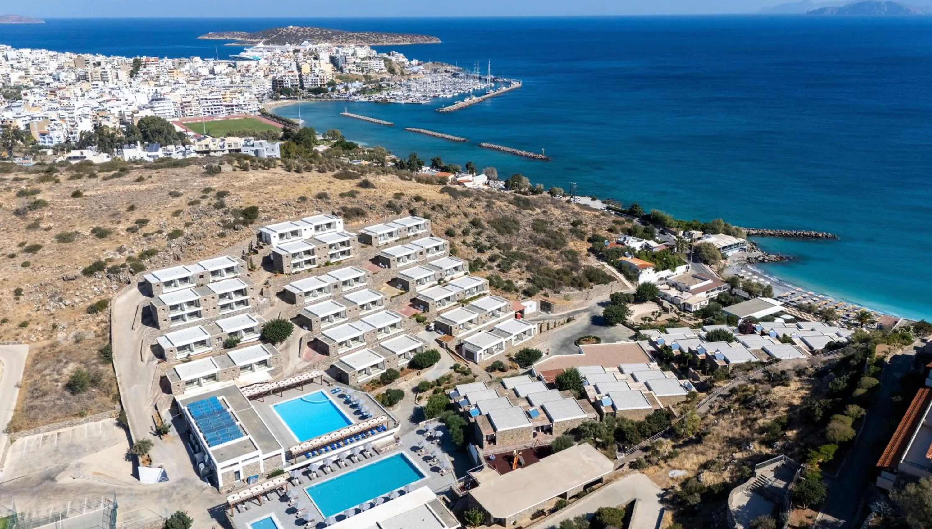 Bird's eye view in Ariadne Beach - Adults Only