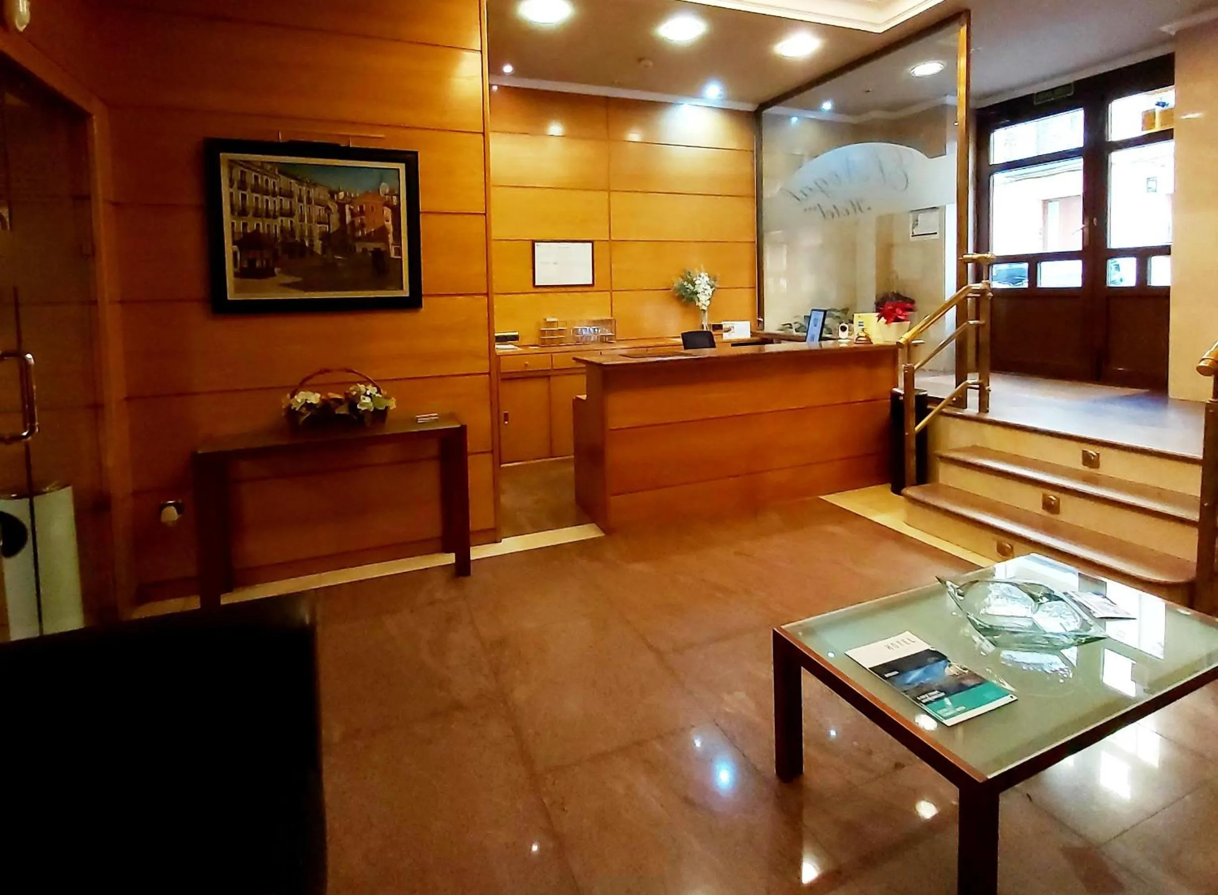 Lobby or reception in Hotel El Nogal