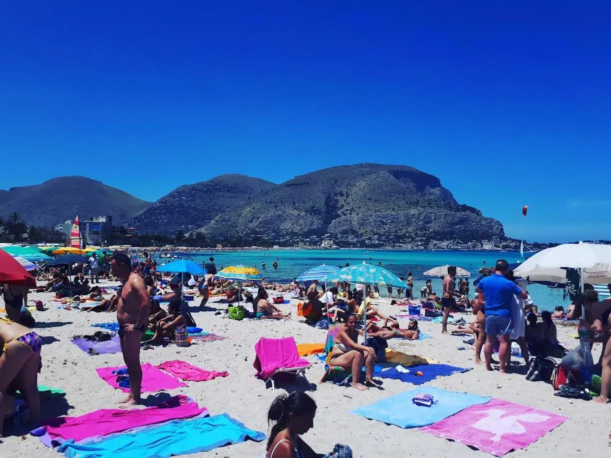 Beach in Mongibello Palace B&B