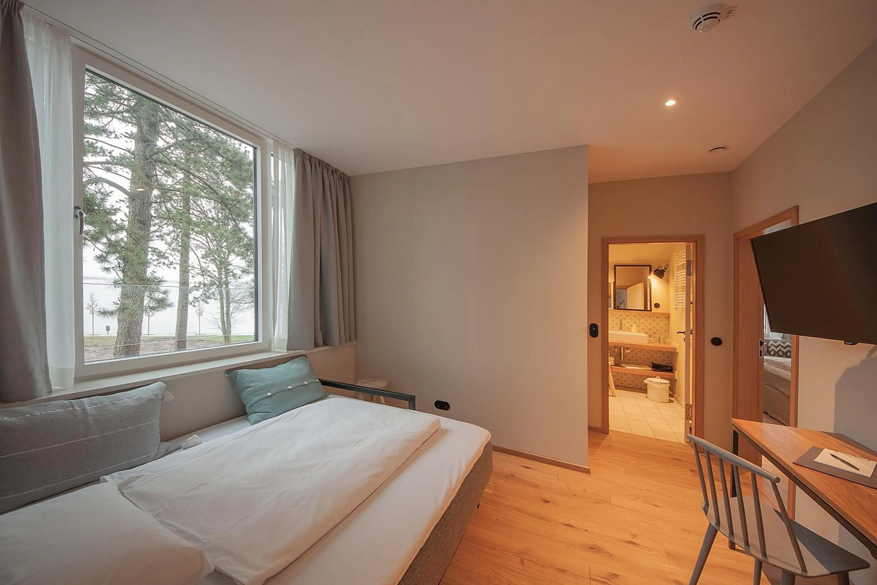 Photo of the whole room, Bed in Hotel Strandleben