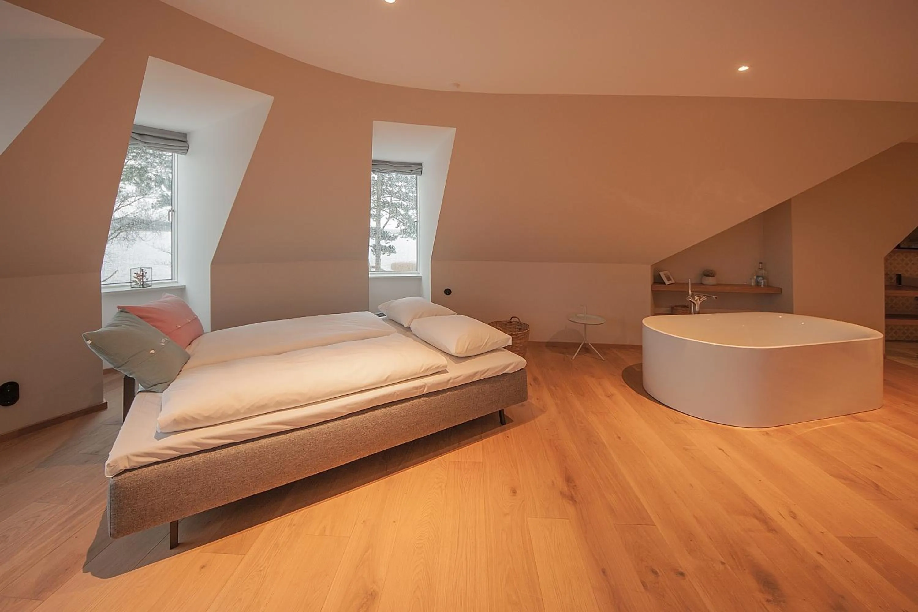 Photo of the whole room, Bed in Hotel Strandleben