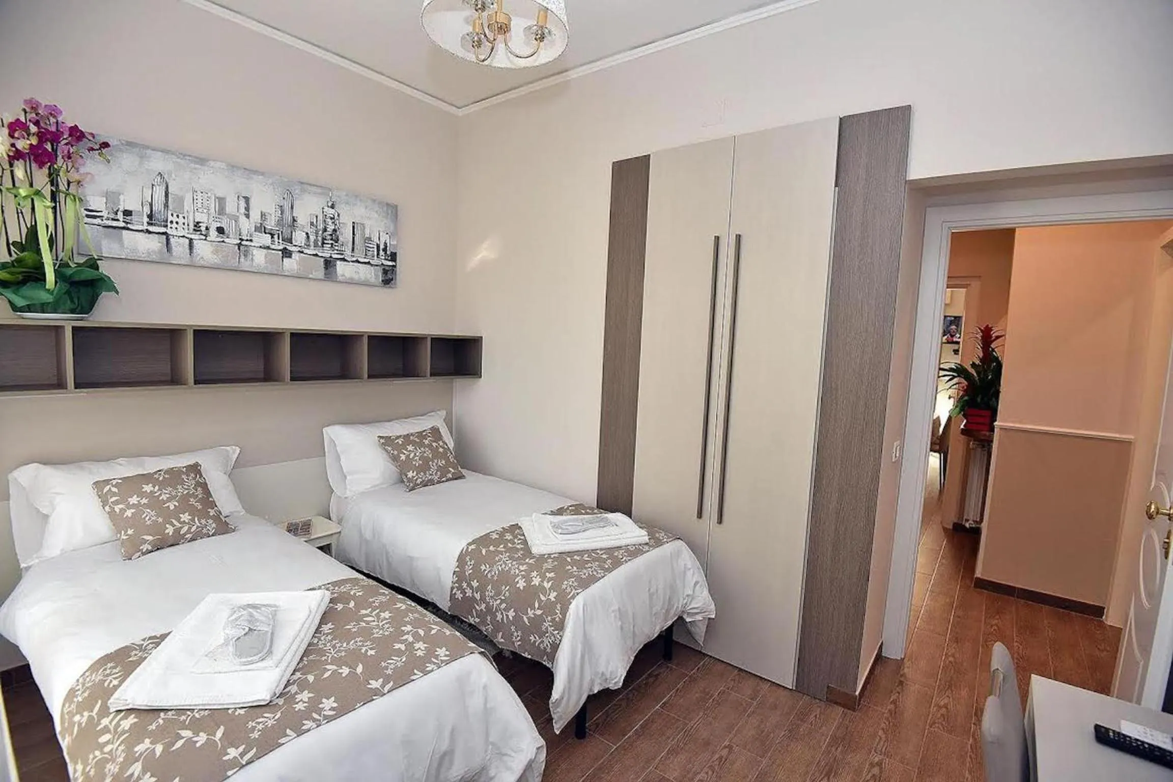 Bed in B&B Paradiso Relais