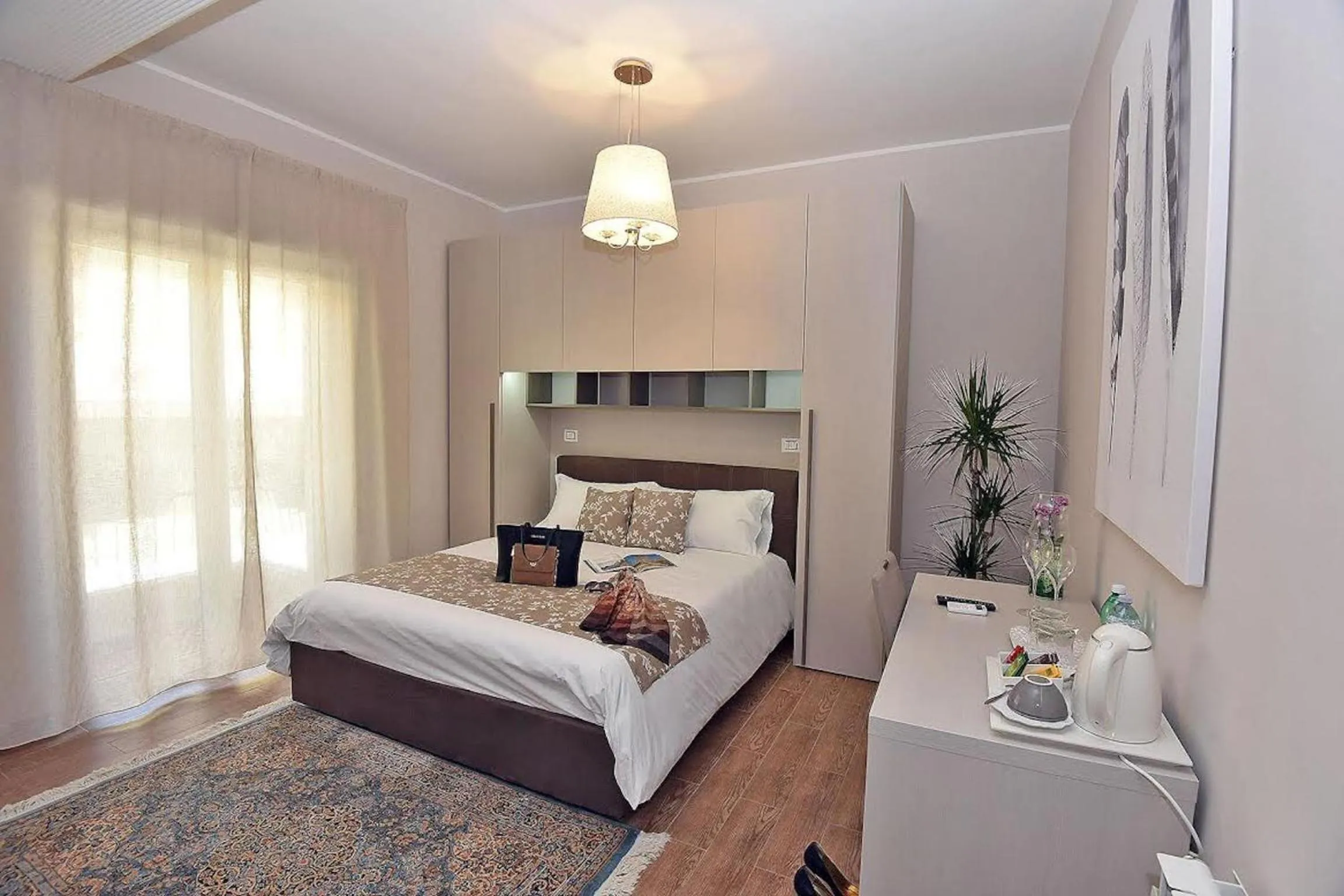 Bed in B&B Paradiso Relais