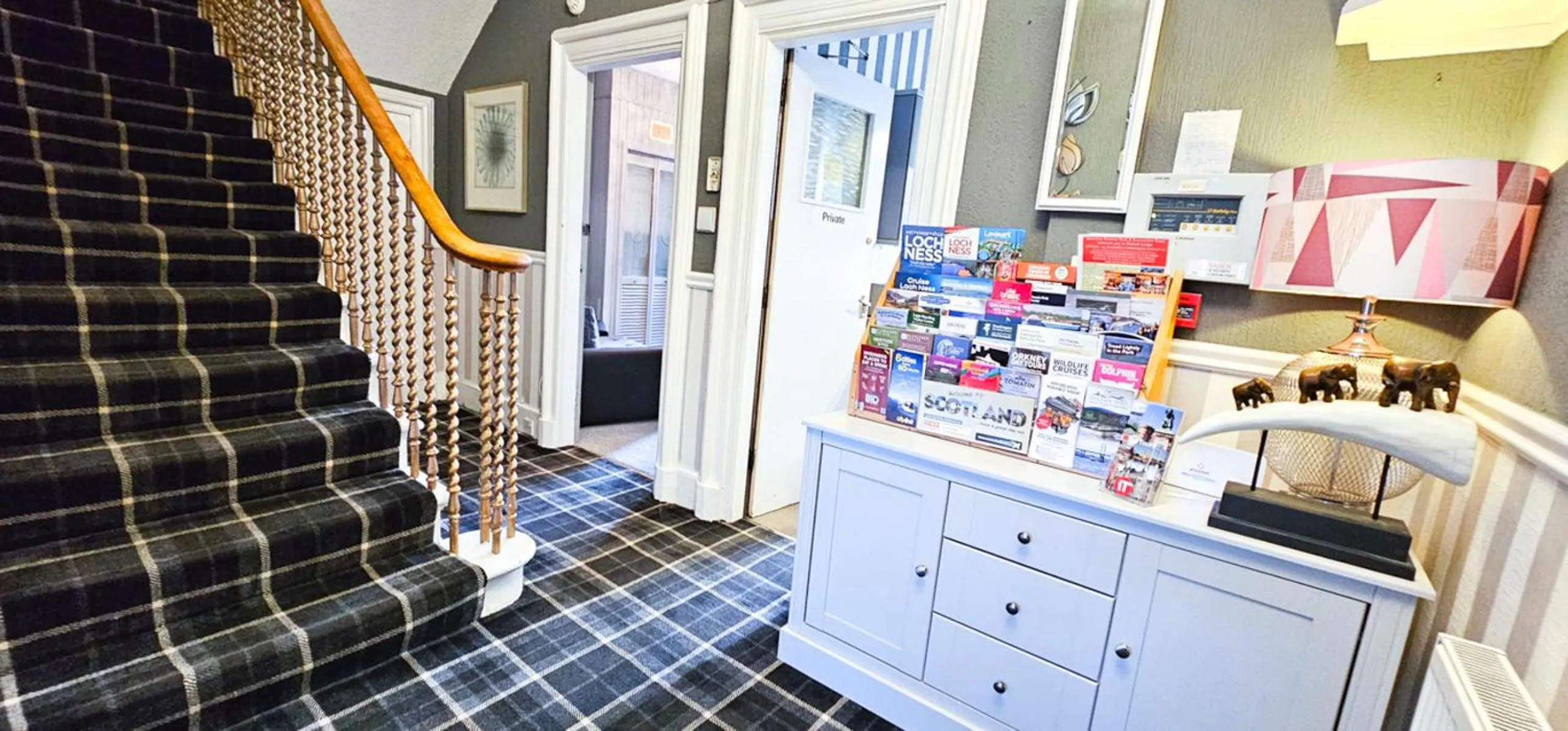 Decorative detail in mySTAYINN Kinloch Lodge