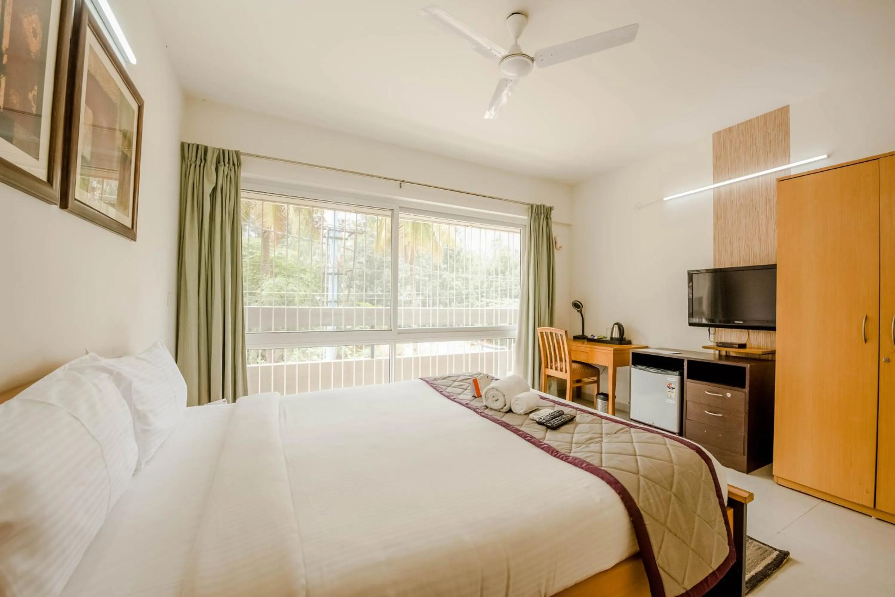 Bed in The Altruist Business Stays Bellandur-1