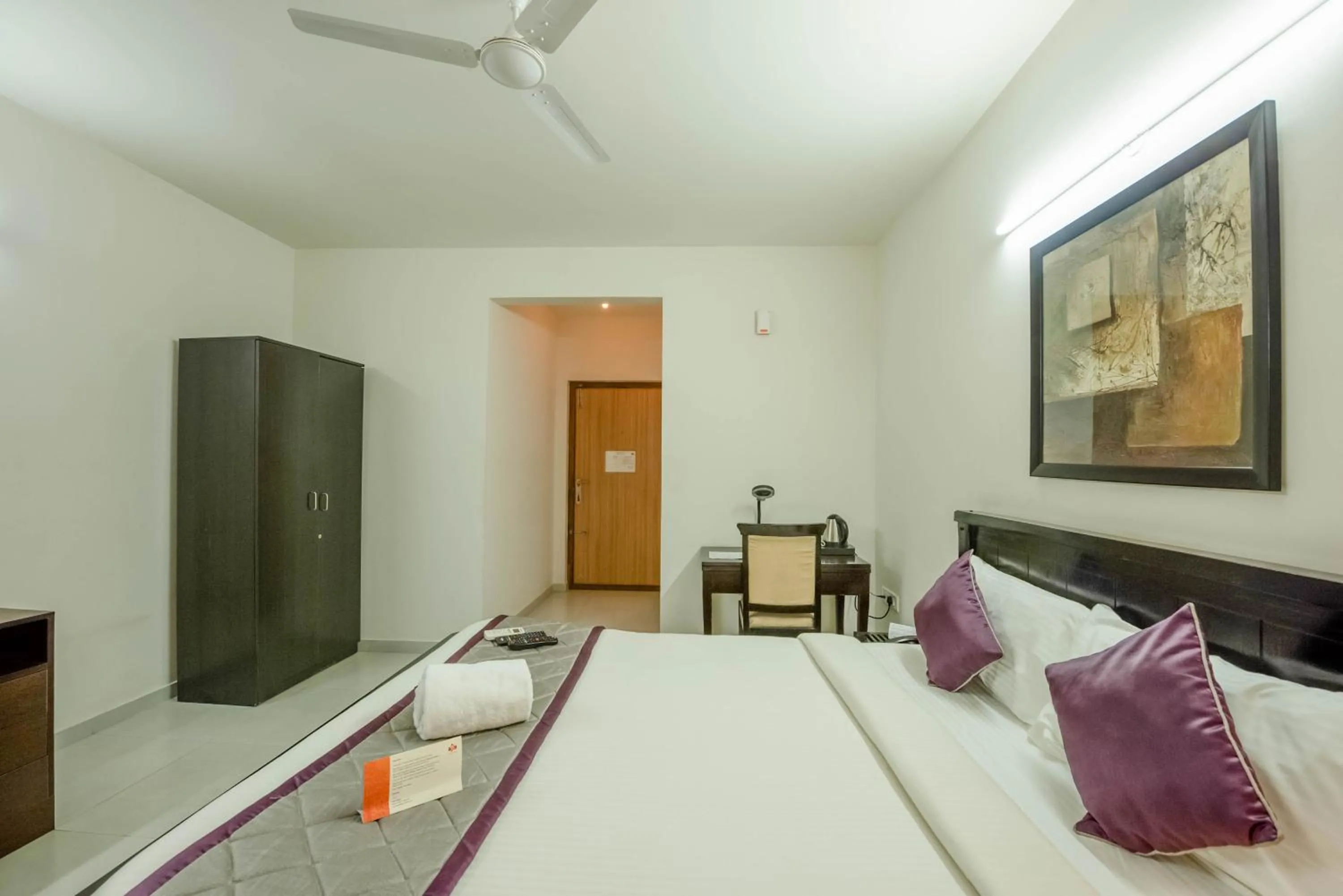 Bed in The Altruist Business Stays Bellandur-1