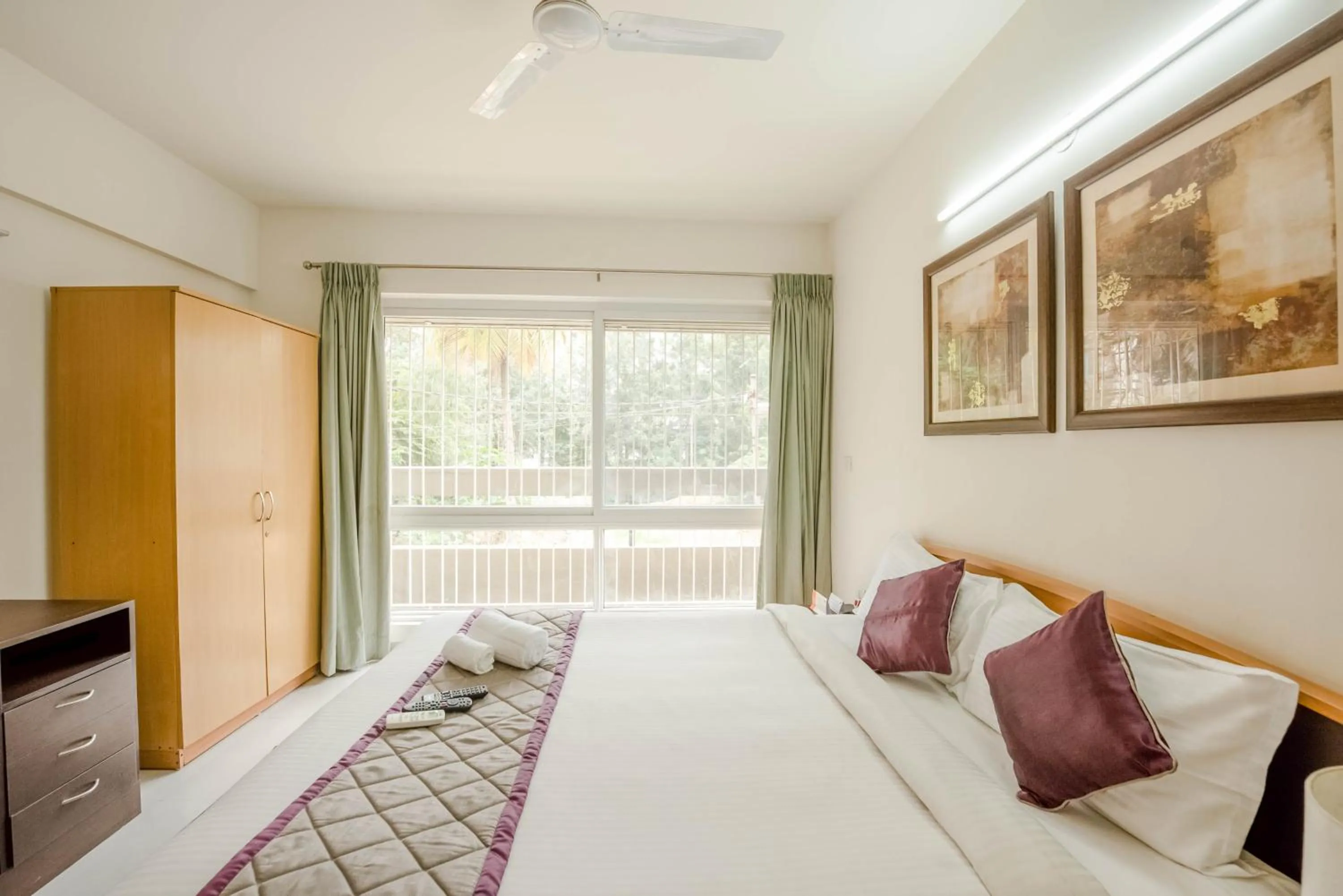 Bed in The Altruist Business Stays Bellandur-1