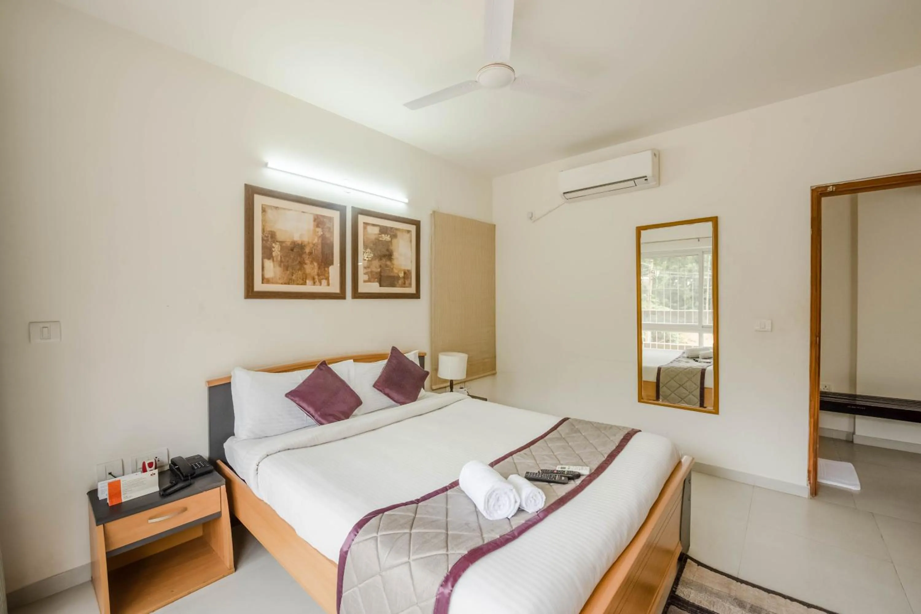 Bed in The Altruist Business Stays Bellandur-1