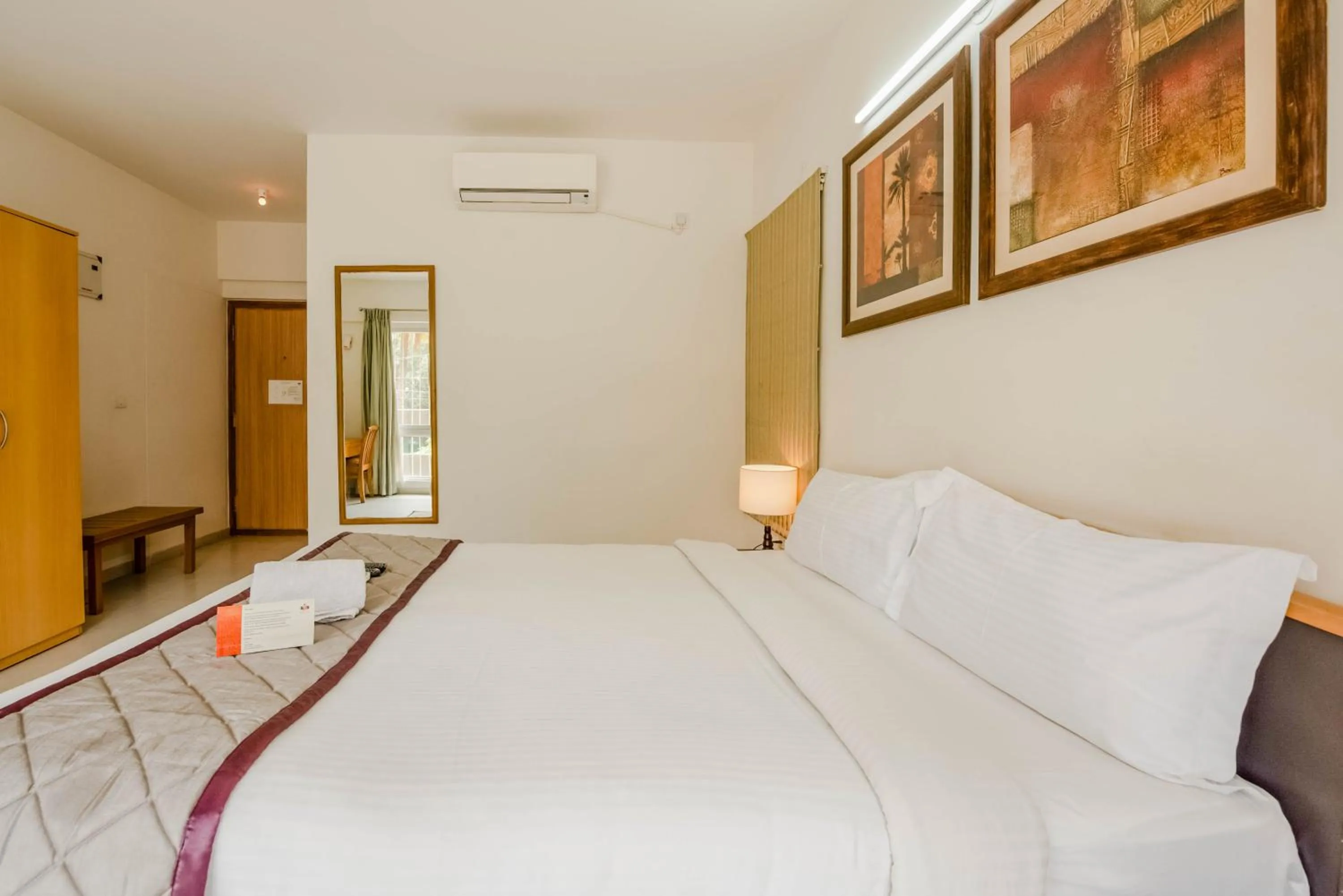 Bed in The Altruist Business Stays Bellandur-1