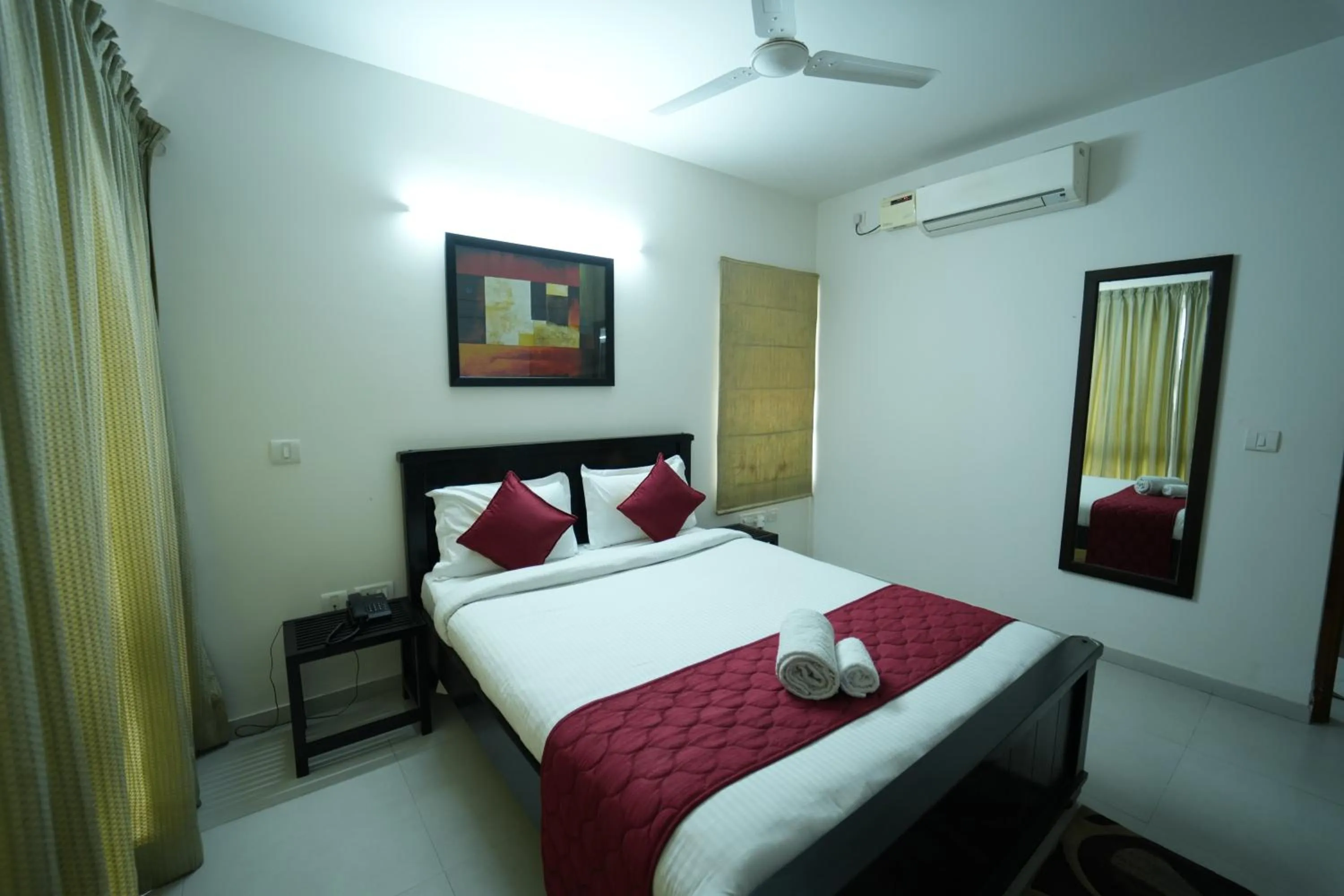 Bed in The Altruist Business Stays Bellandur-1