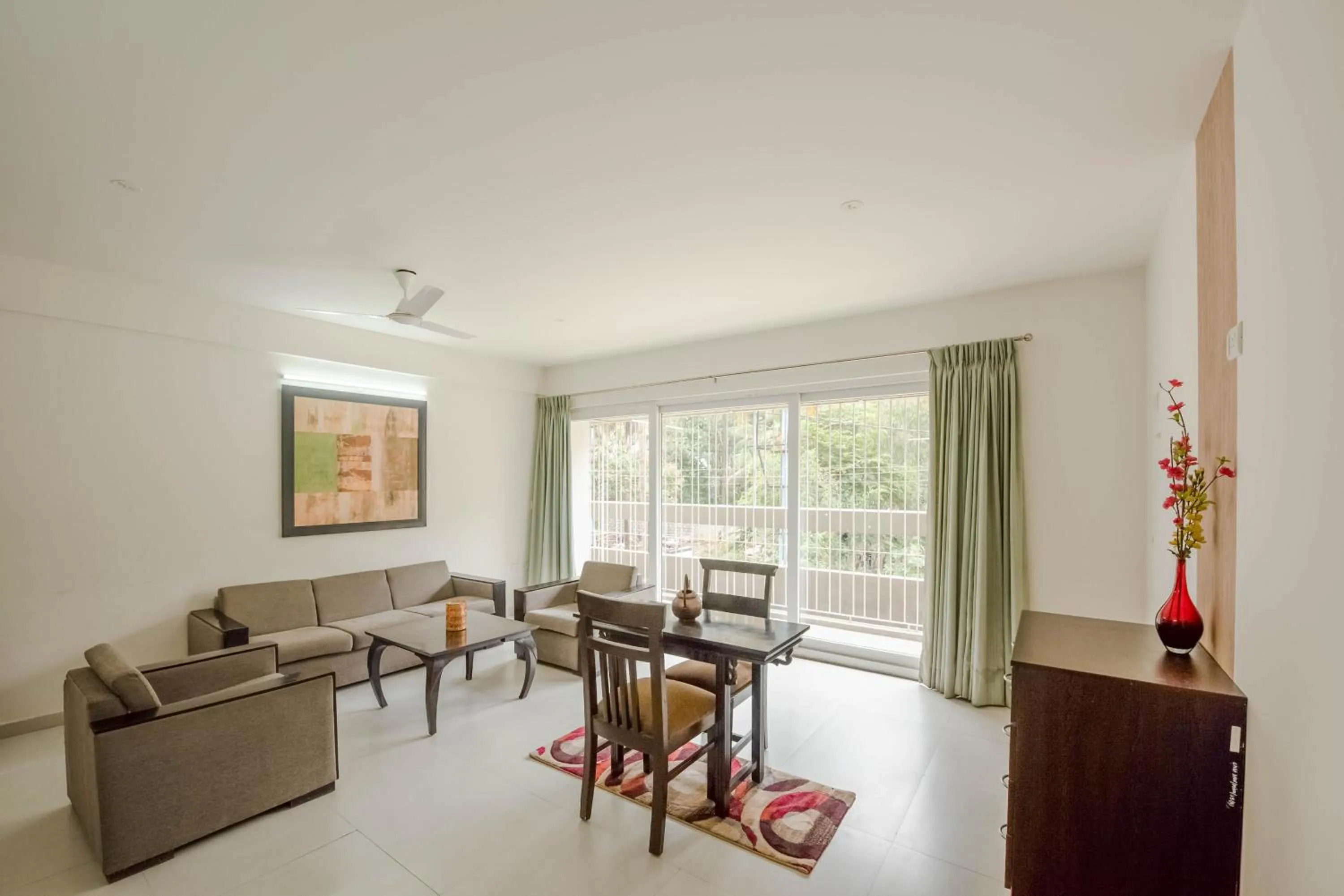 Living room in The Altruist Business Stays Bellandur-1