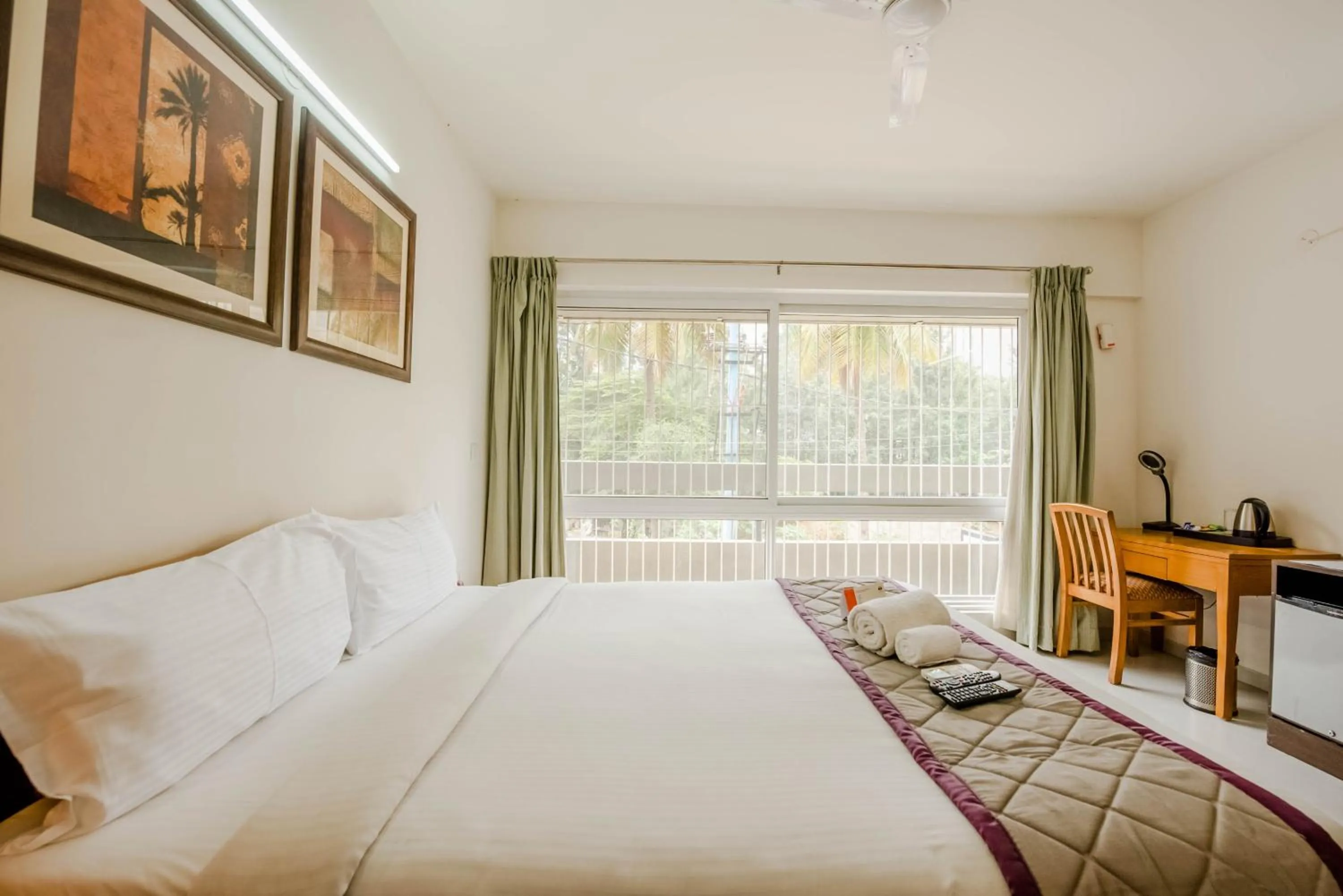 Bedroom, Bed in The Altruist Business Stays Bellandur-1