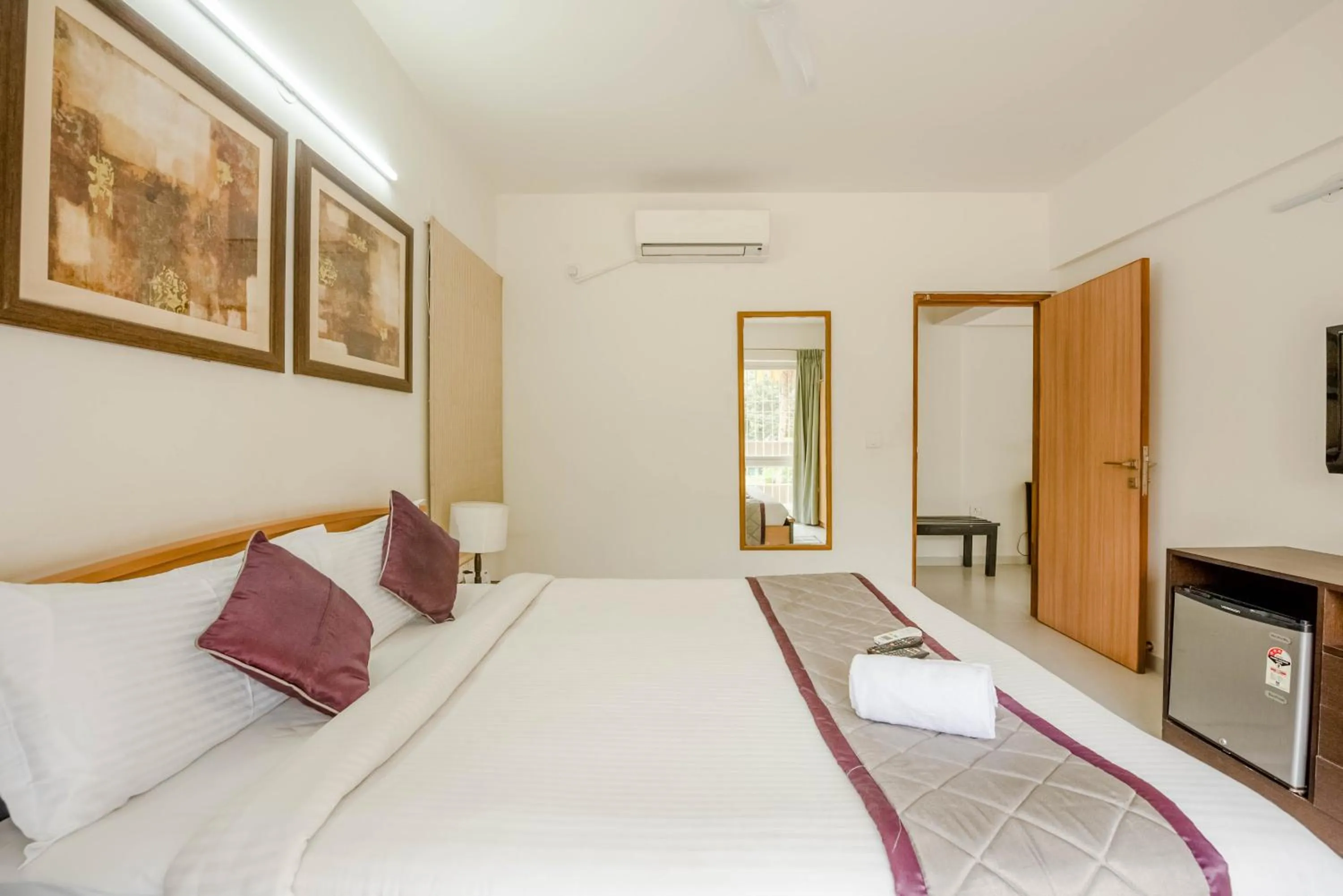 Bed in The Altruist Business Stays Bellandur-1