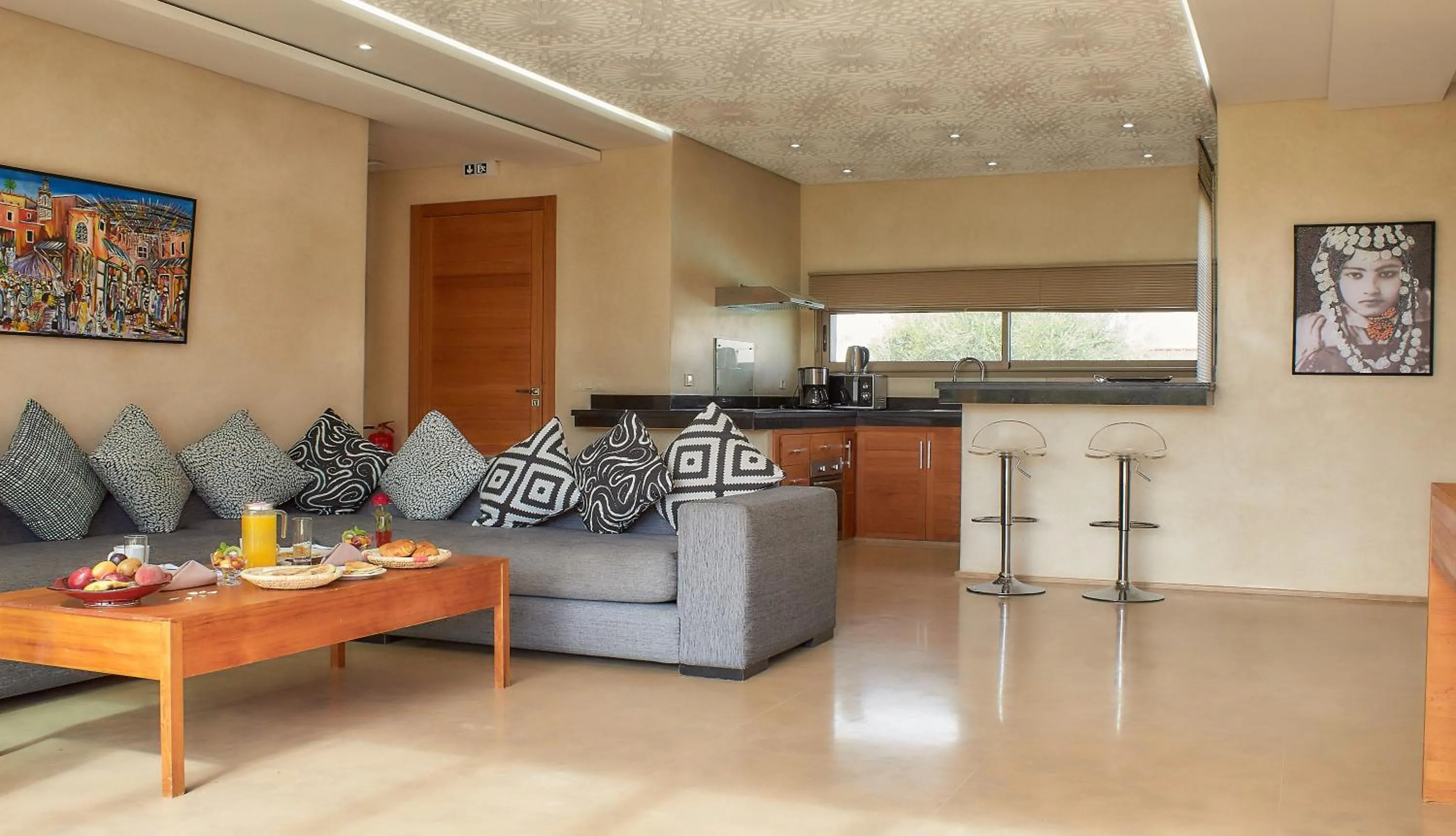 Garden view in Villa Jardins D'Isa