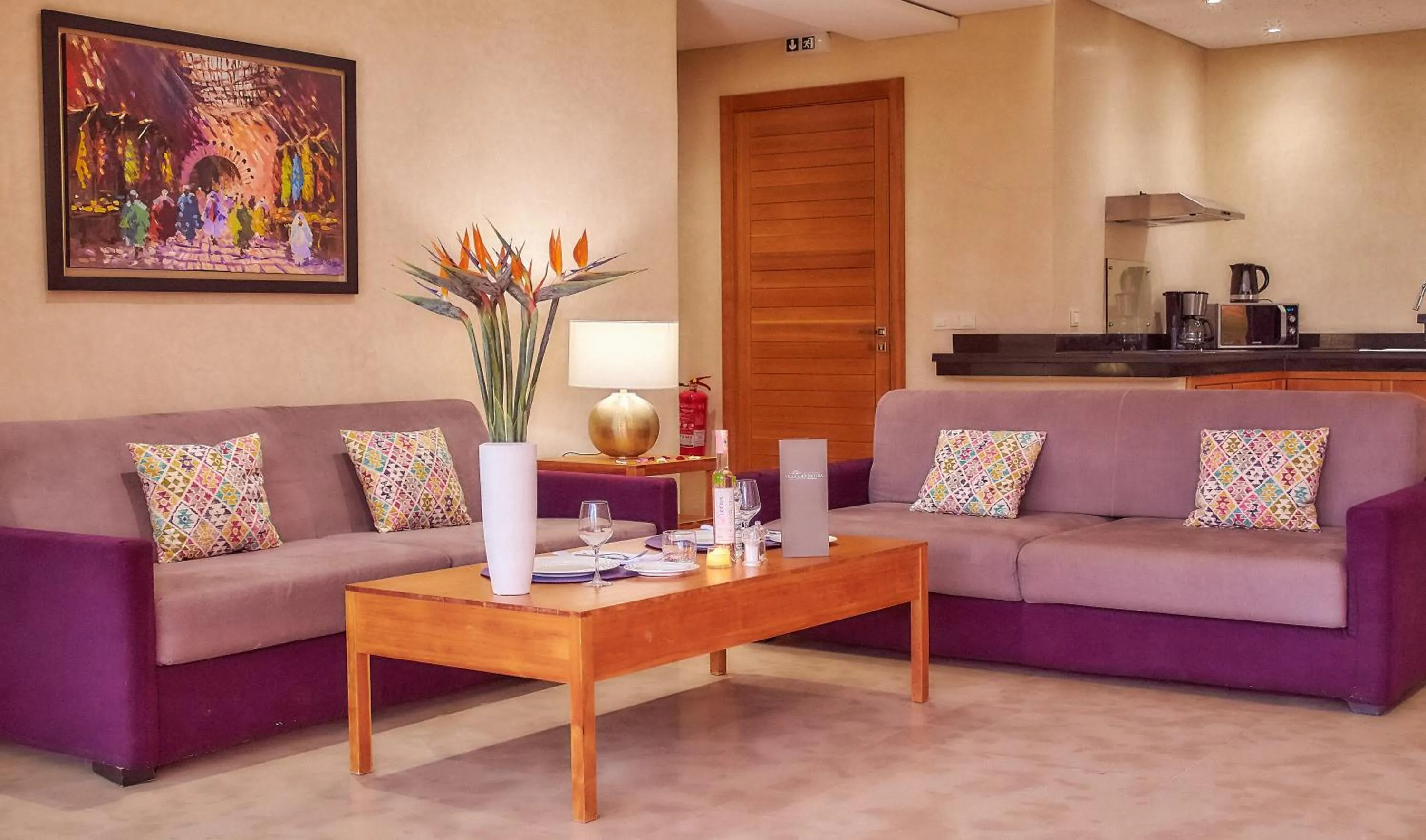 Kitchen or kitchenette in Villa Jardins D'Isa