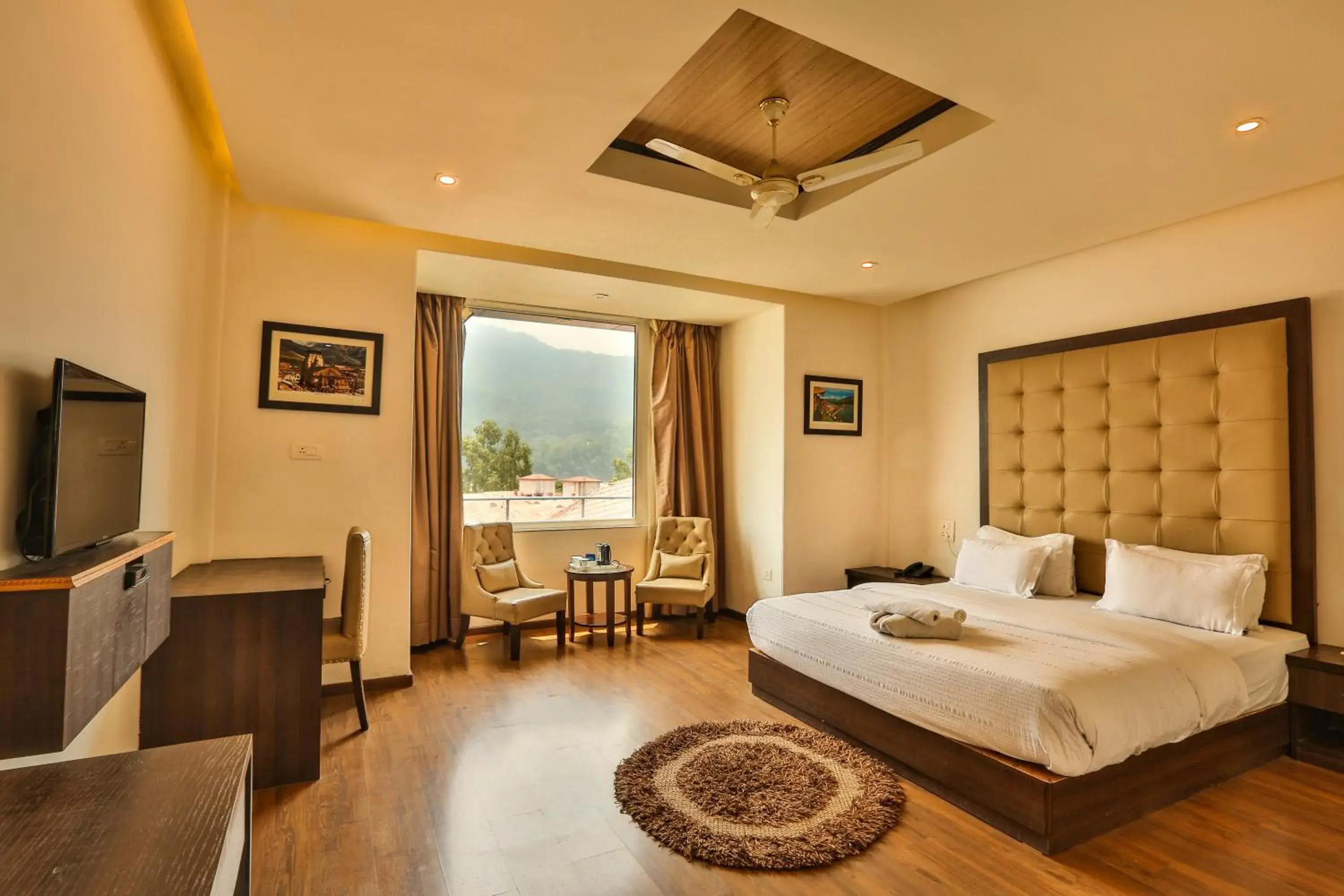 King Room with Garden View in Hotel Vasundhara Palace King Room with Garden View in Hotel Vasundhara Palace