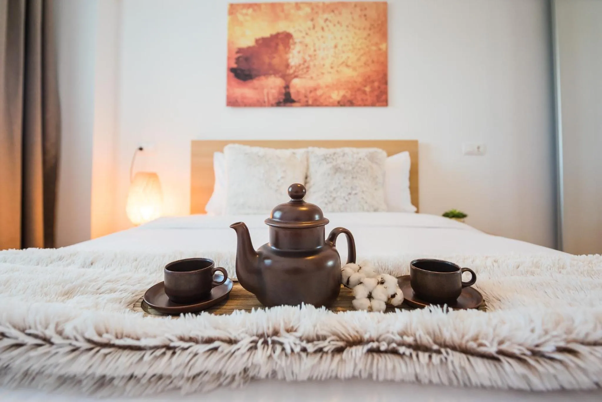 Coffee/tea facilities, Bed in ZEN Residential Apartments