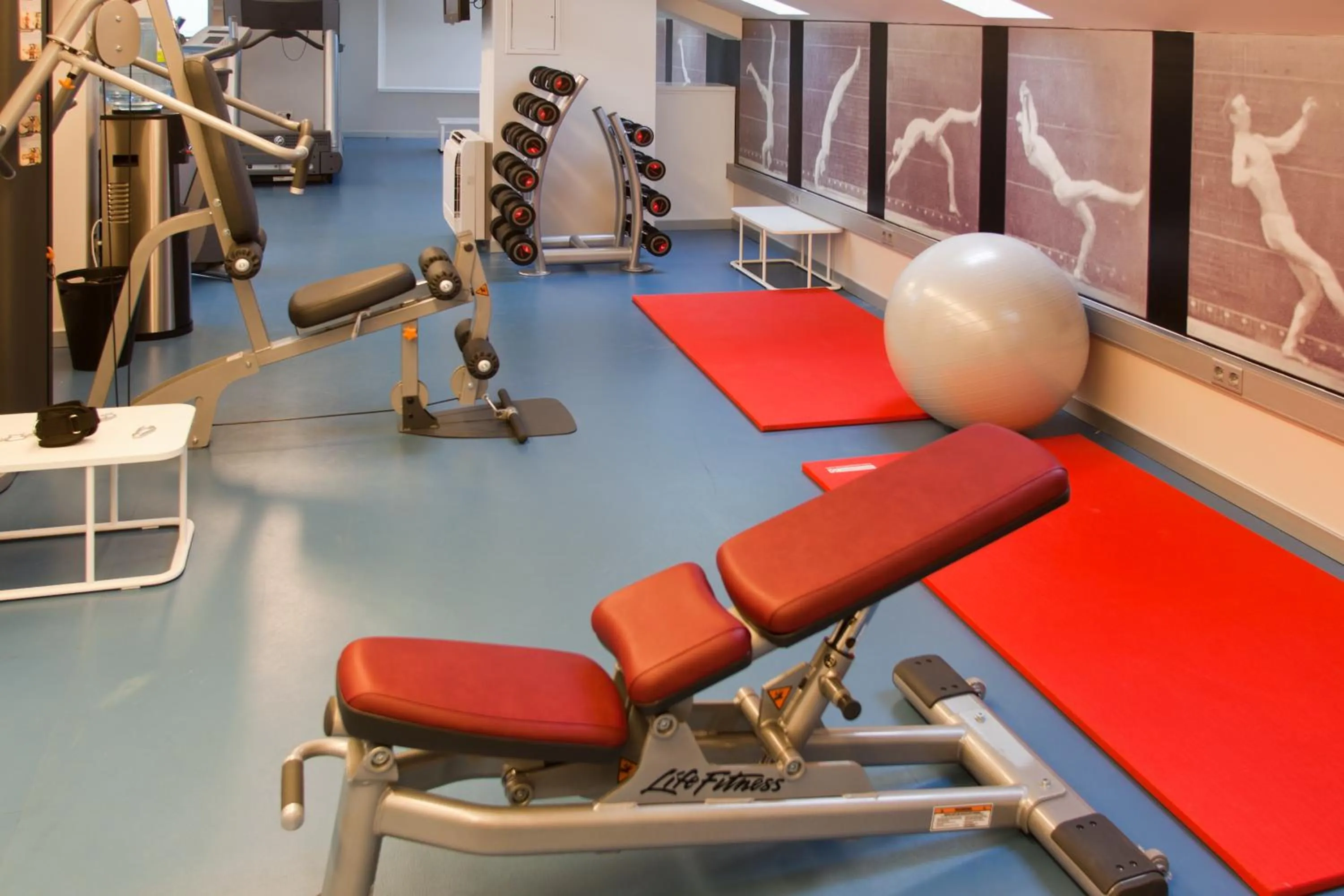 Fitness centre/facilities in Hotel Zinema7
