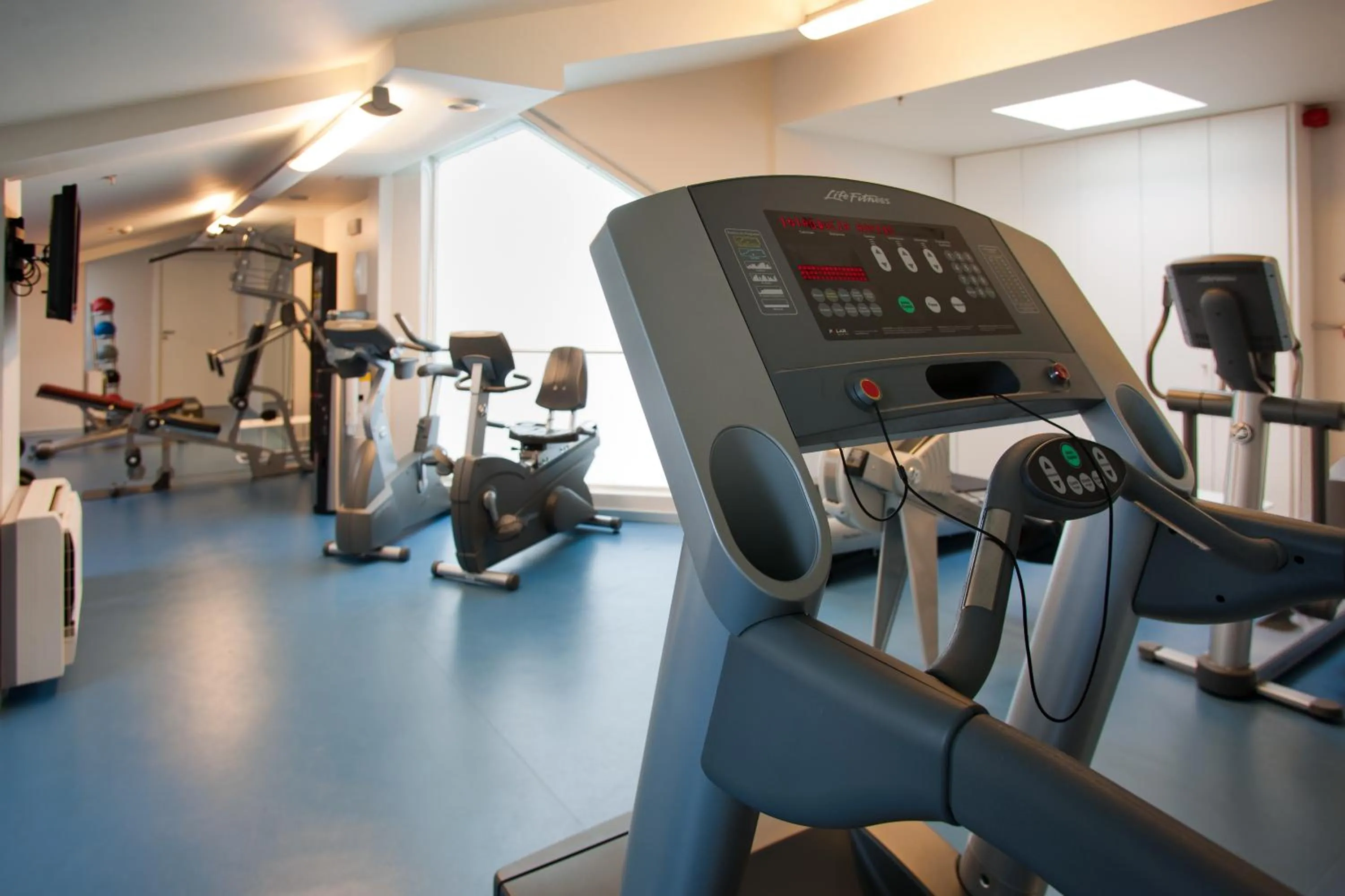 Fitness centre/facilities in Hotel Zinema7