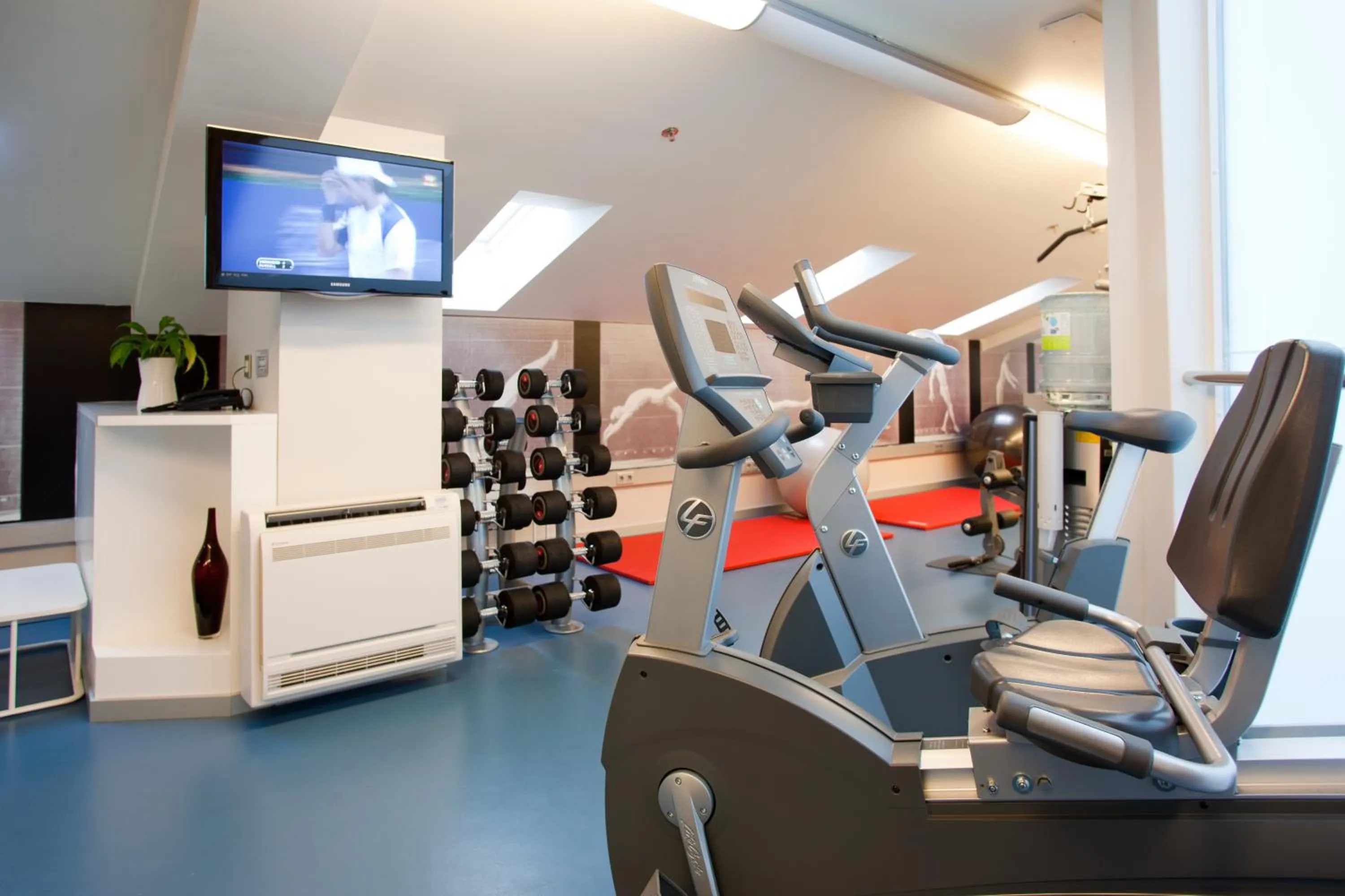Fitness centre/facilities in Hotel Zinema7