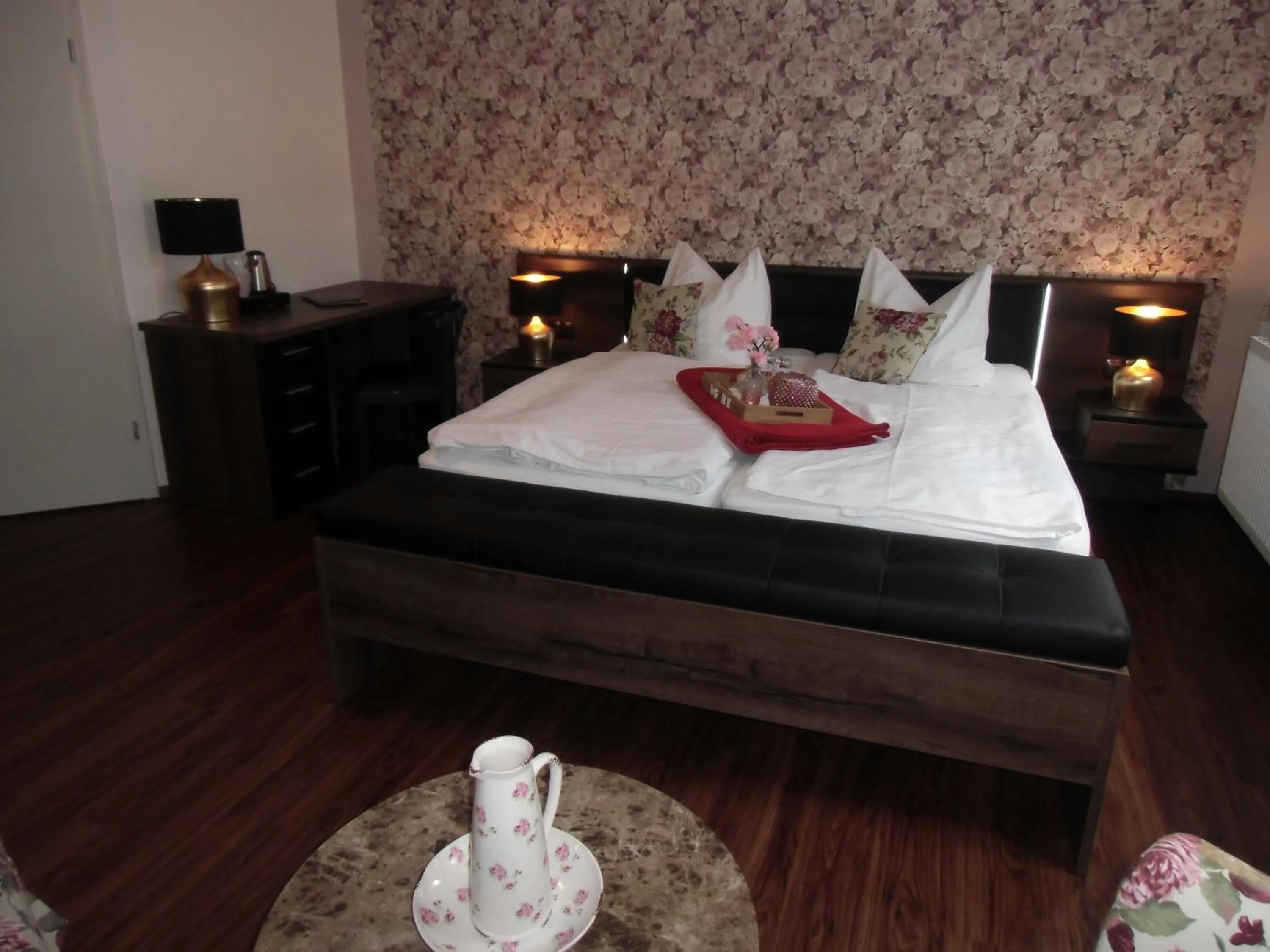 Bed in Hotel Trendtino