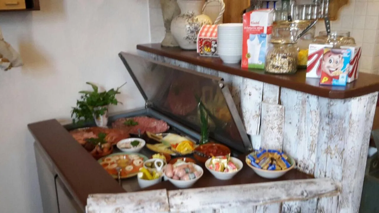 Buffet breakfast in Hotel Trendtino