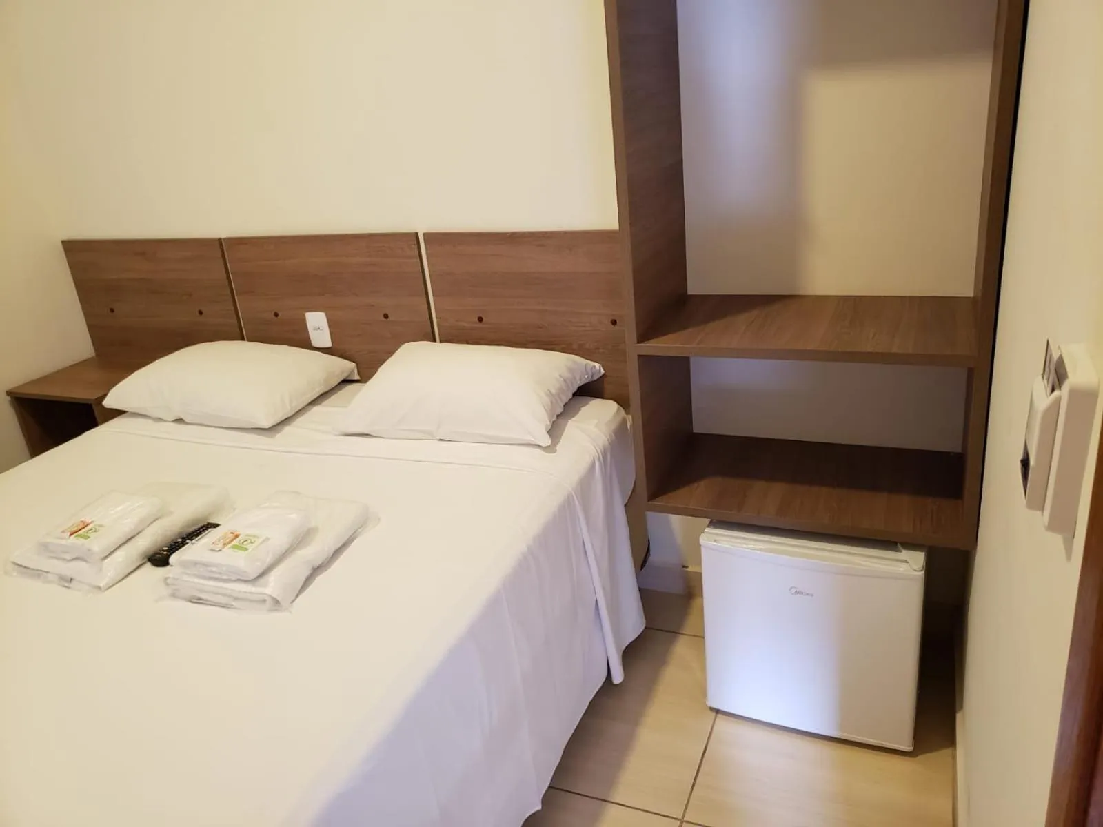 Bed in Hotel Viracopos de Indaiatuba