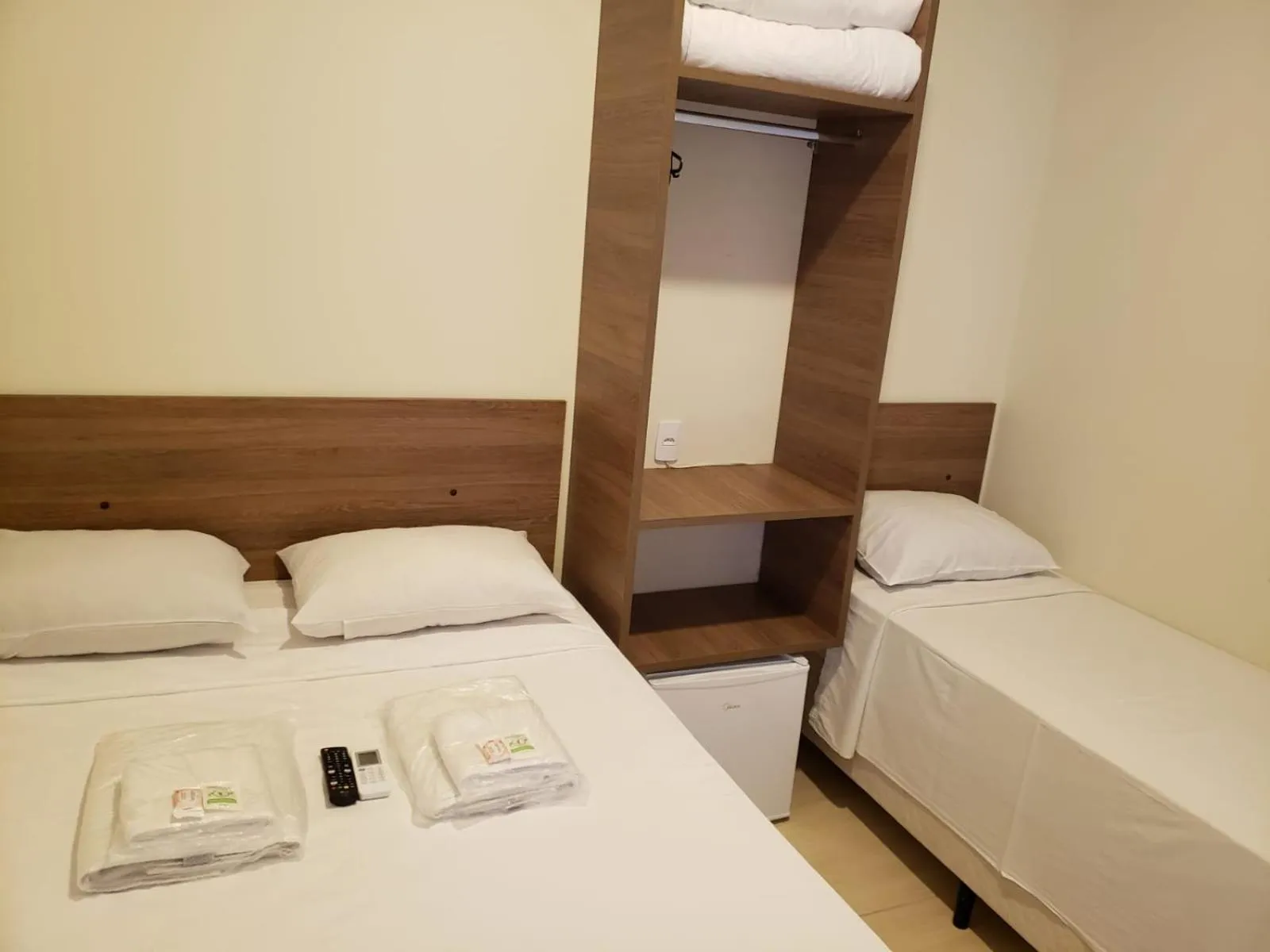 Bed in Hotel Viracopos de Indaiatuba