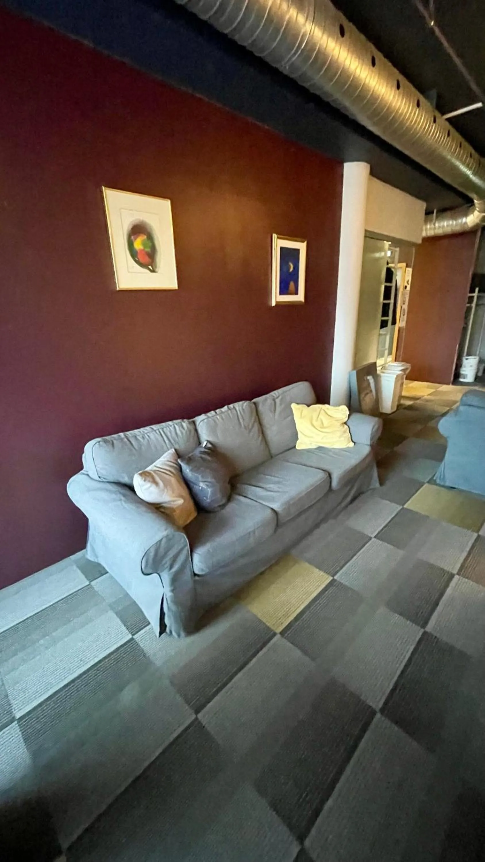 Living room in Hafnarstræti Hostel