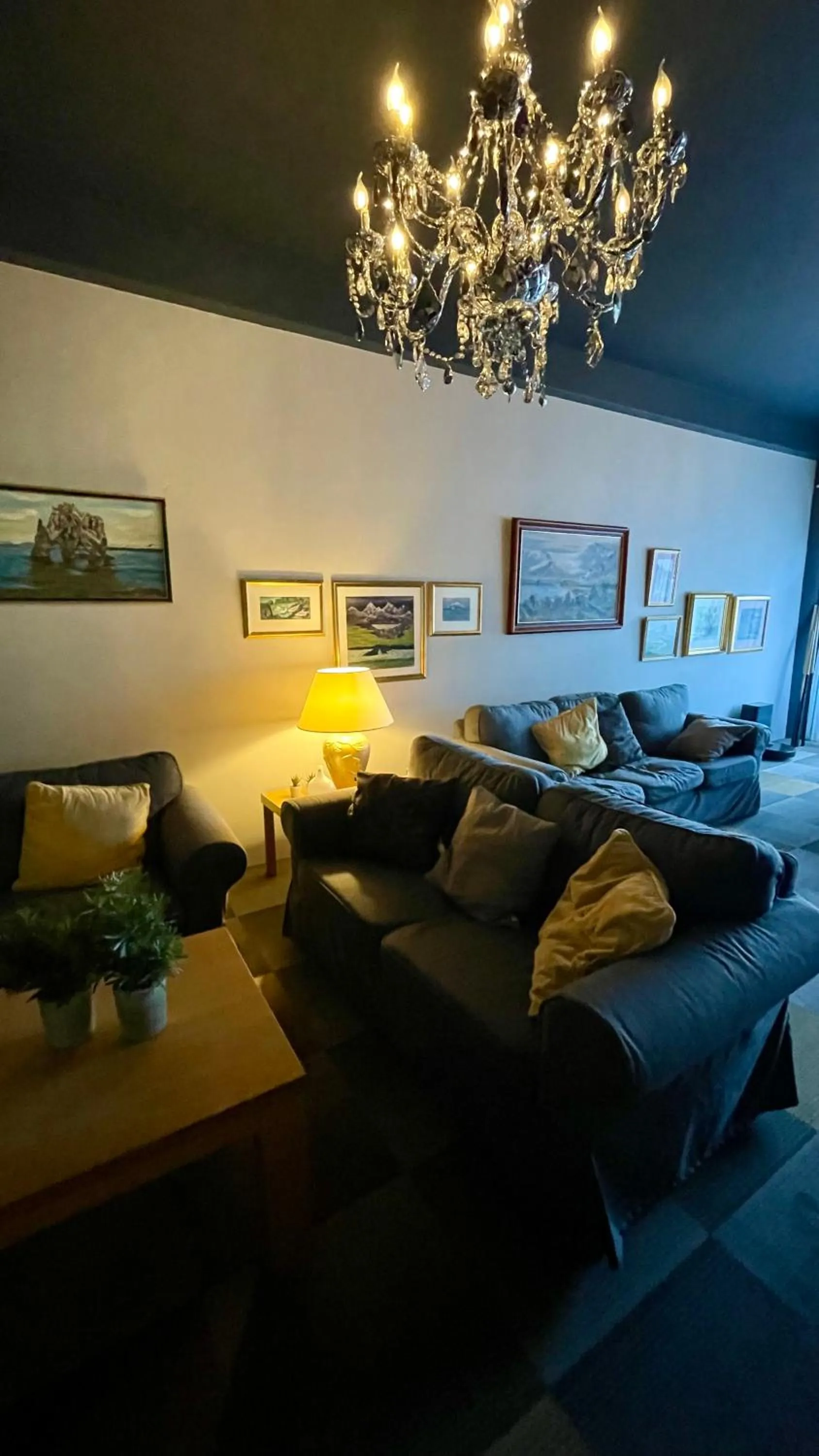 Living room in Hafnarstræti Hostel
