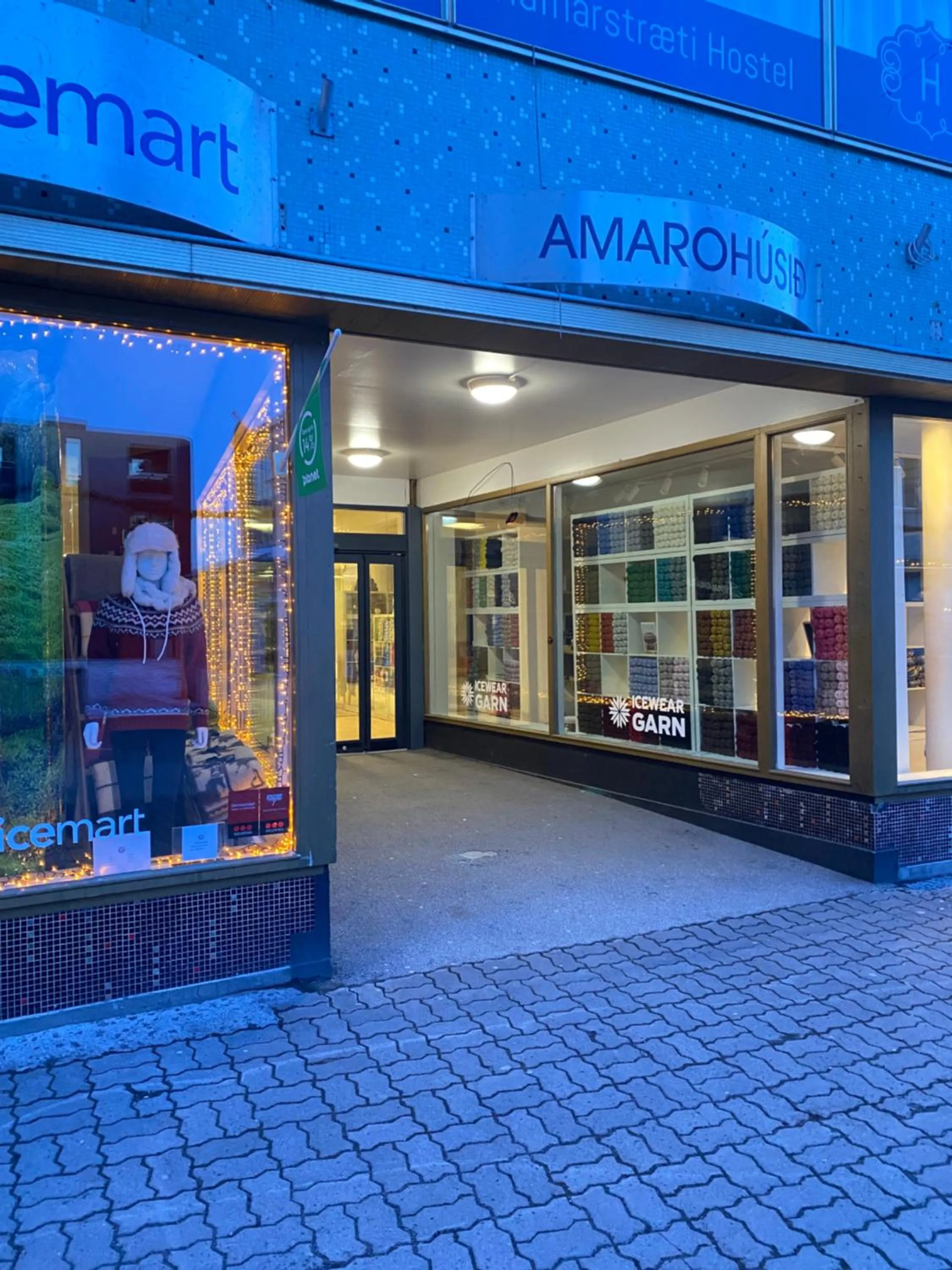 Property building in Hafnarstræti Hostel