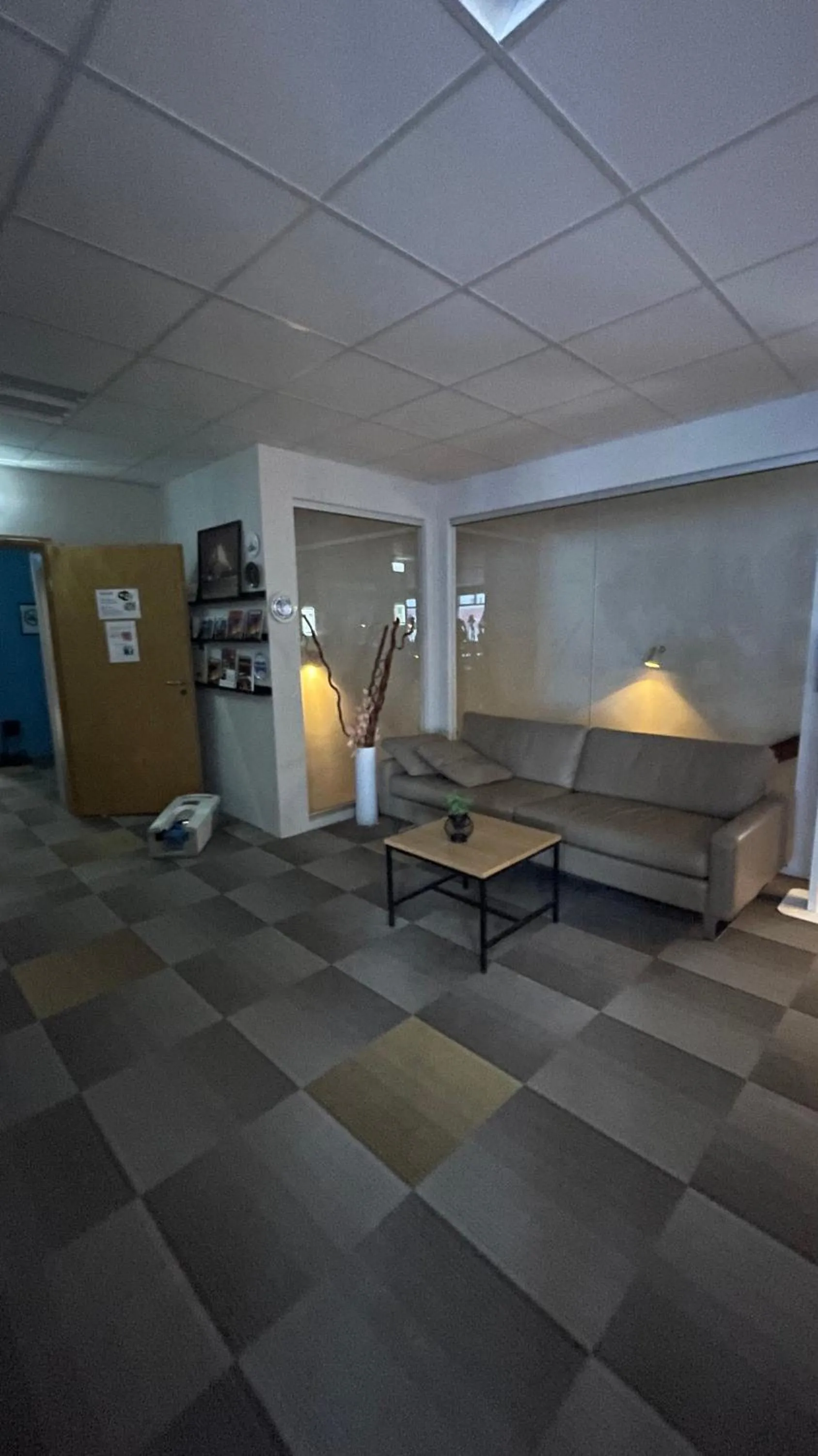 Living room in Hafnarstræti Hostel