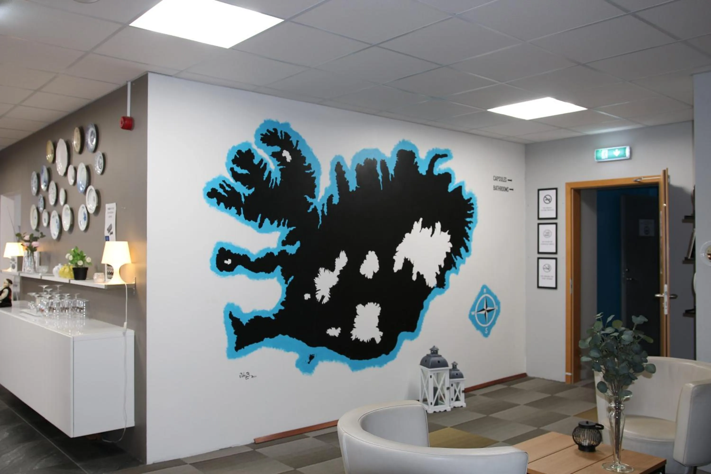 Property building in Hafnarstræti Hostel