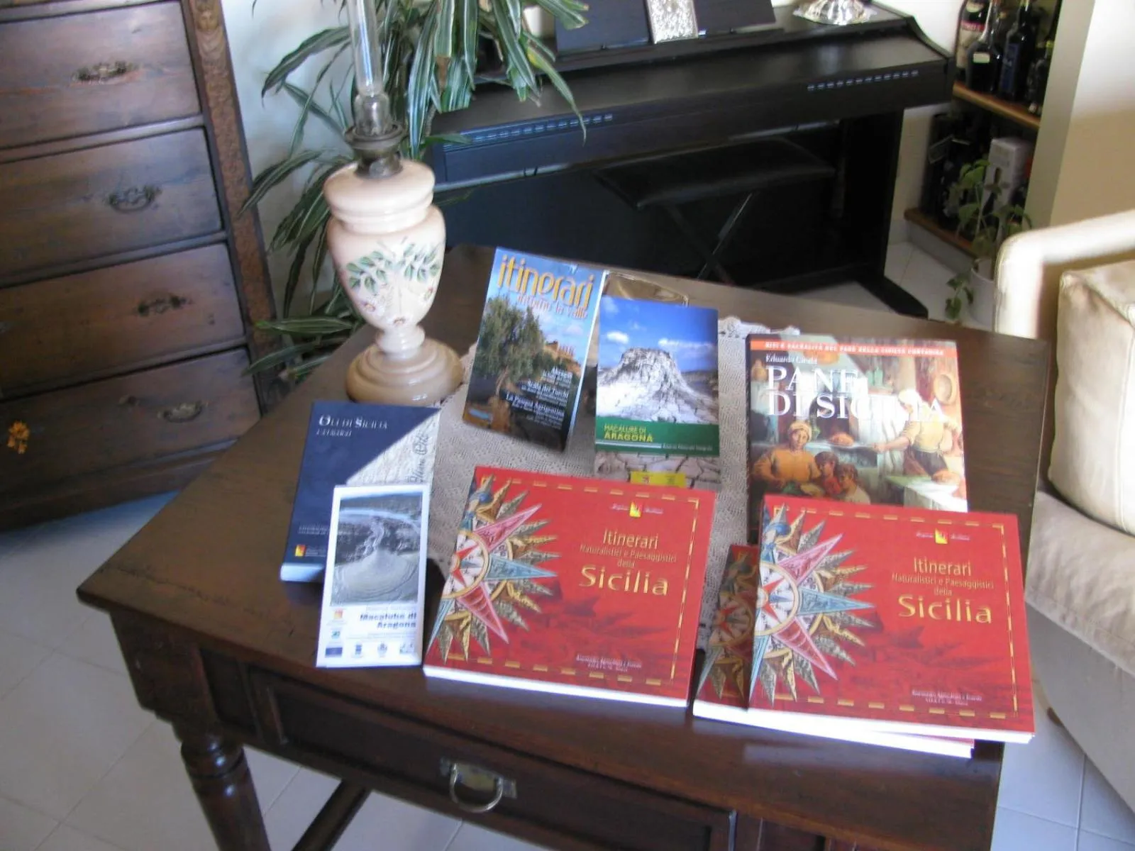 Lobby or reception in B&B Macalube Aragona